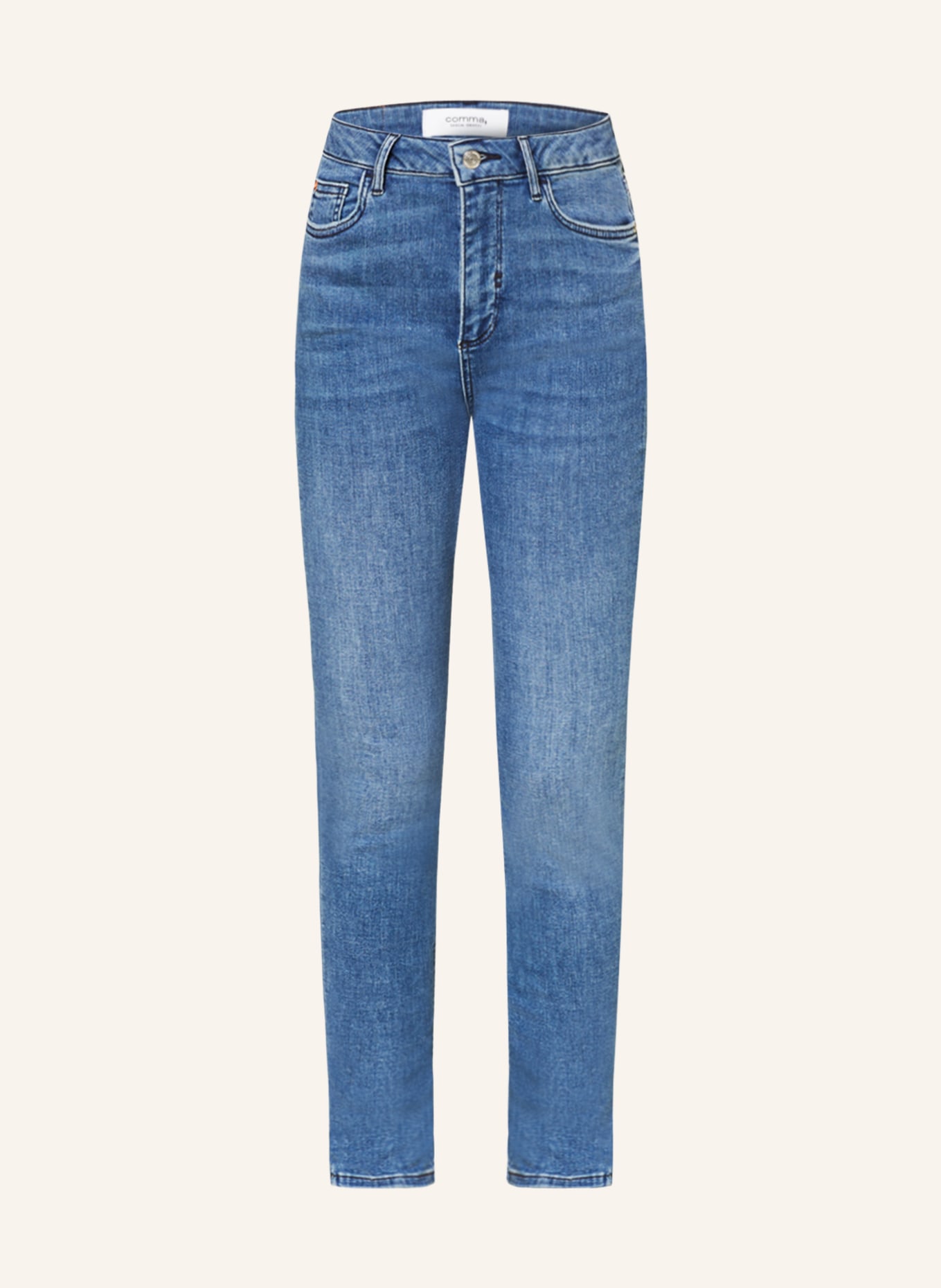 comma casual identity Skinny jeans, Color: 55Z4 BLUE (Image 1)