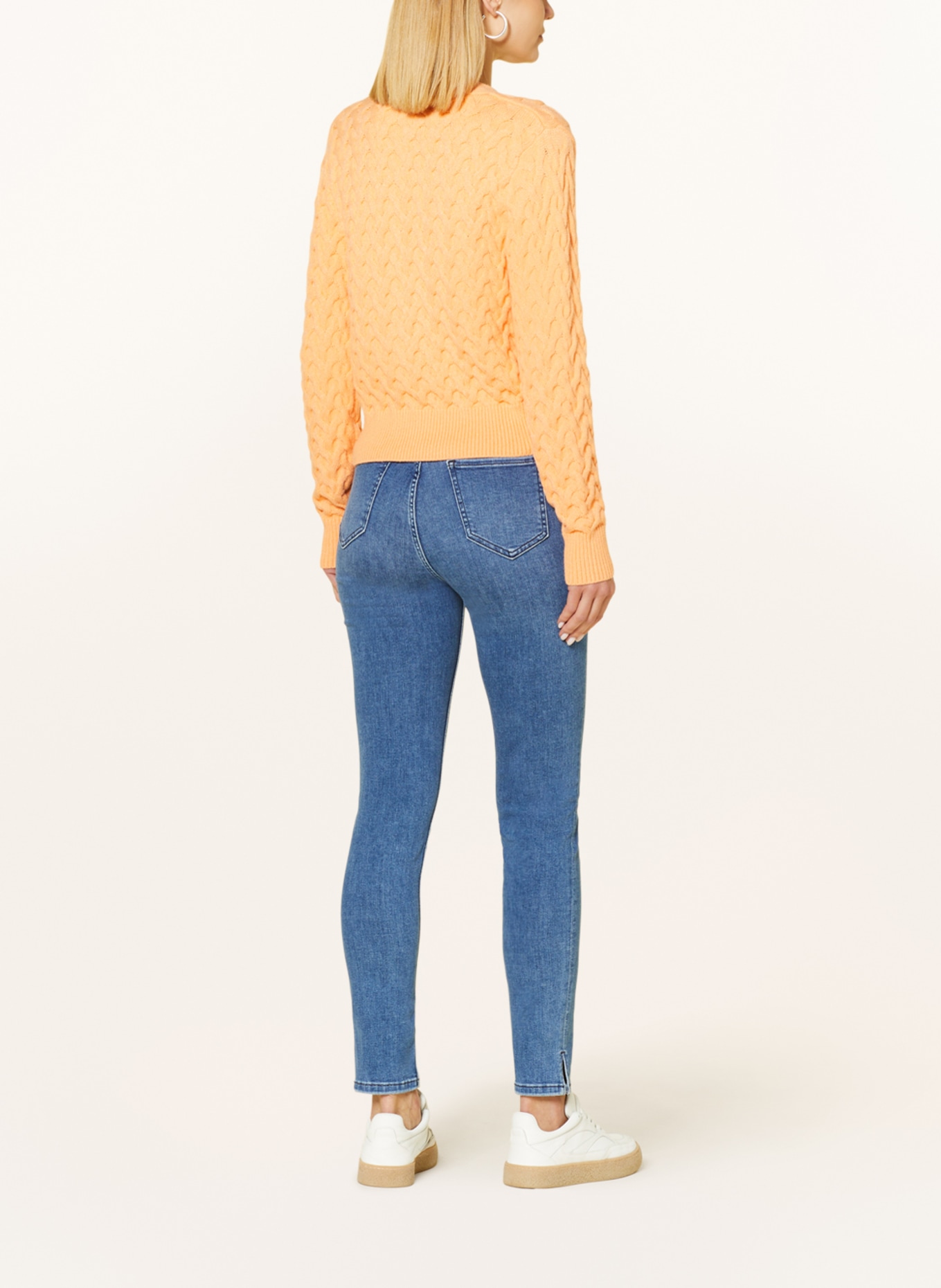 comma casual identity Skinny jeans, Color: 55Z4 BLUE (Image 3)