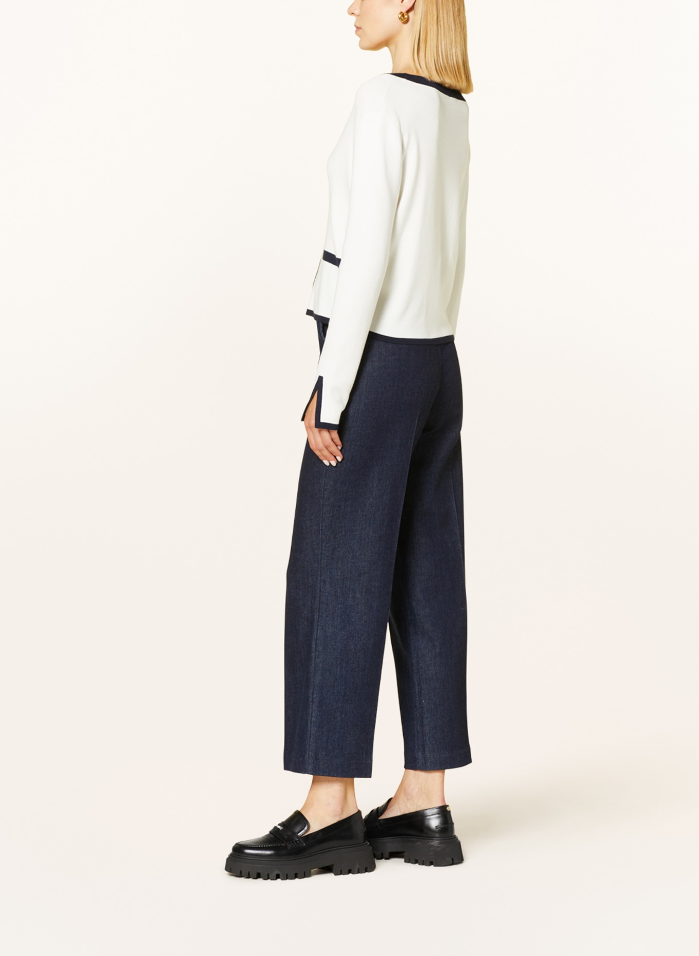 s.Oliver BLACK LABEL Culotte jeans SURI, Color: 59Z8 BLUE (Image 3)