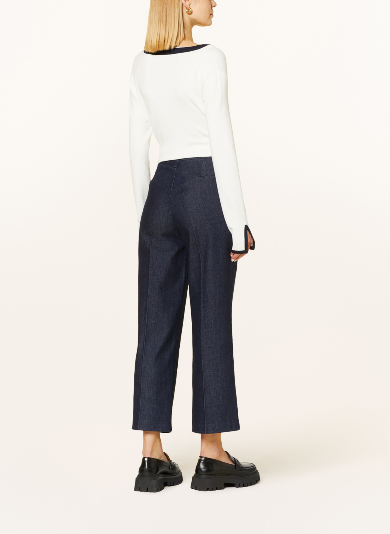 s.Oliver BLACK LABEL Culotte jeans SURI, Color: 59Z8 BLUE (Image 4)
