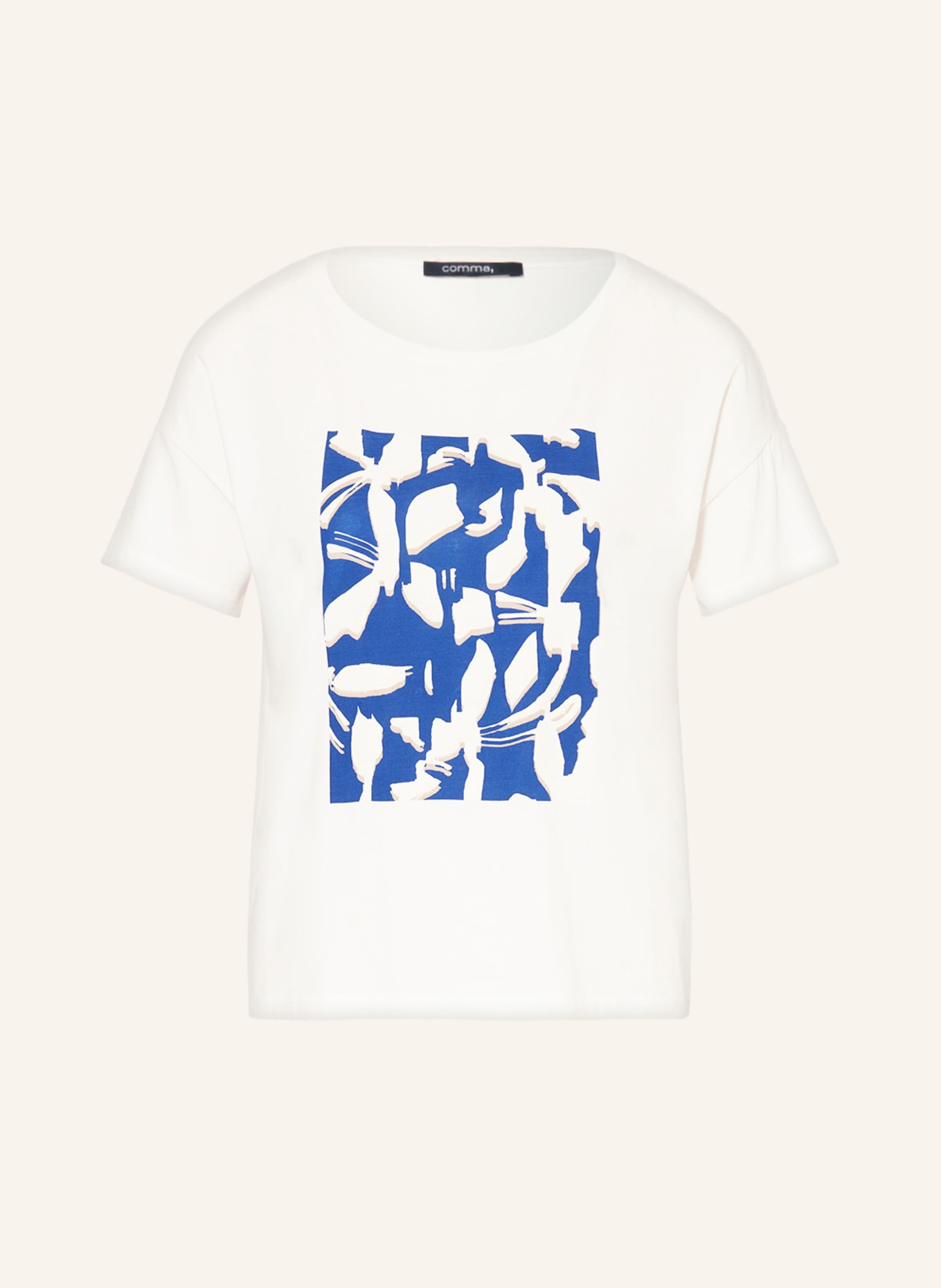 comma T-Shirt, Farbe: WEISS (Bild 1)