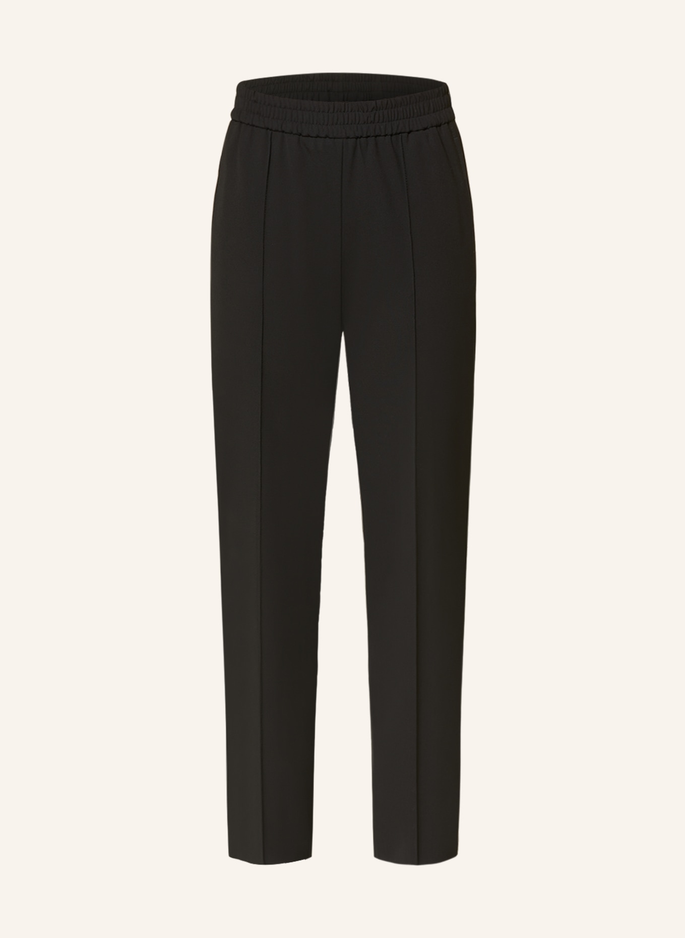 comma Wide leg trousers, Color: BLACK (Image 1)