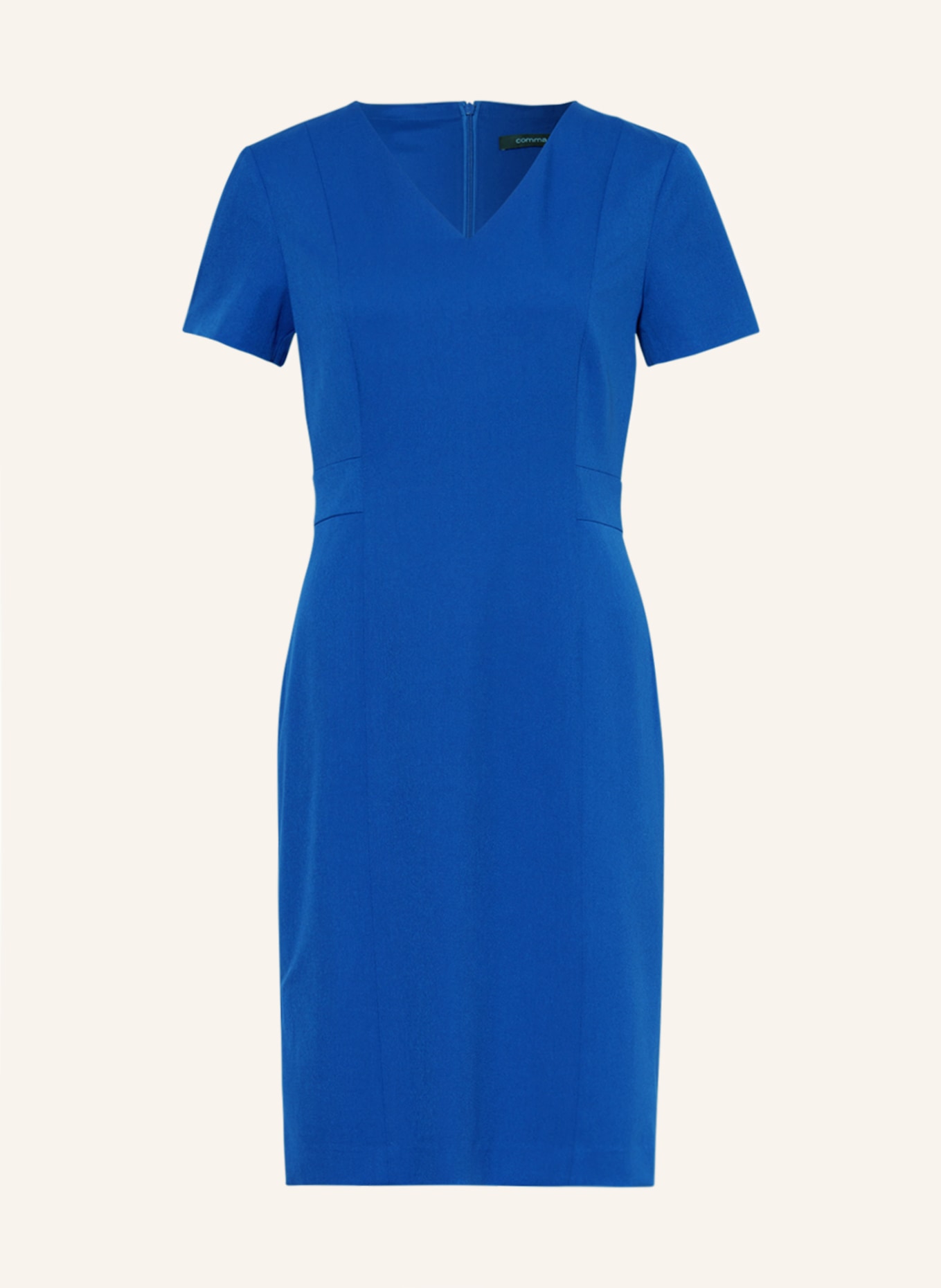 comma Sheath dress, Color: BLUE (Image 1)