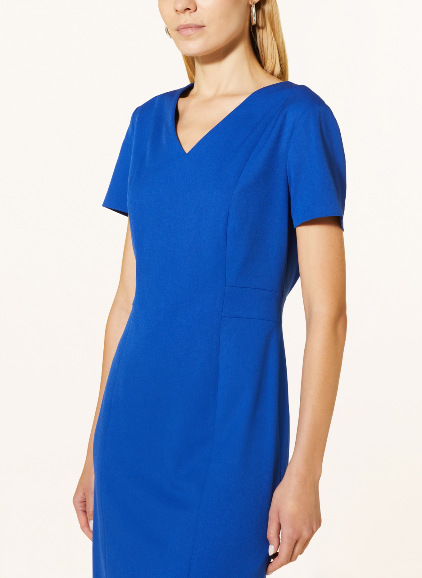 comma Sheath dress, Color: BLUE (Image 4)