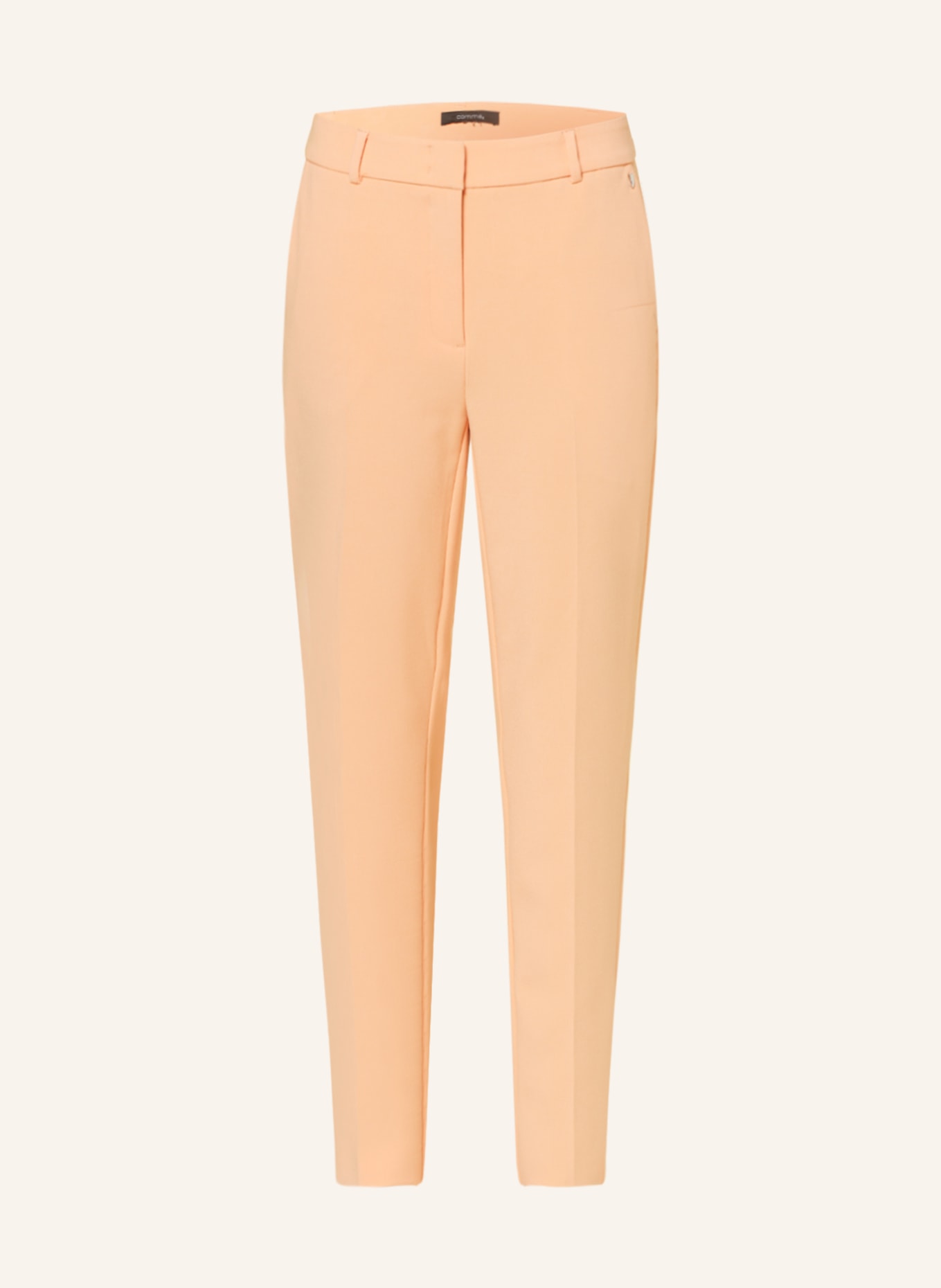 comma Trousers, Color: LIGHT ORANGE (Image 1)