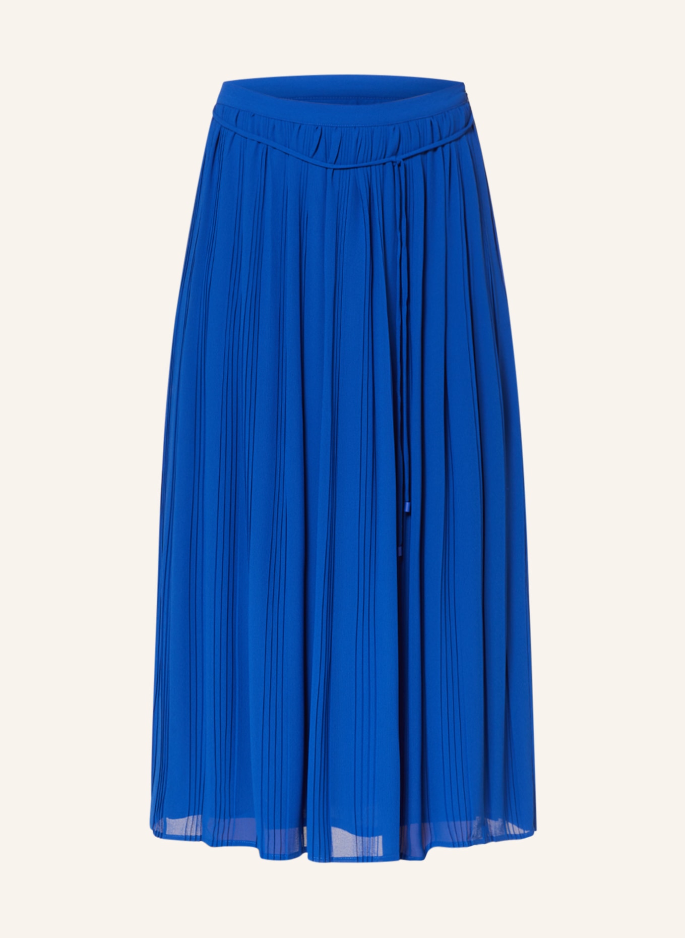 comma Pleated skirt, Color: BLUE (Image 1)