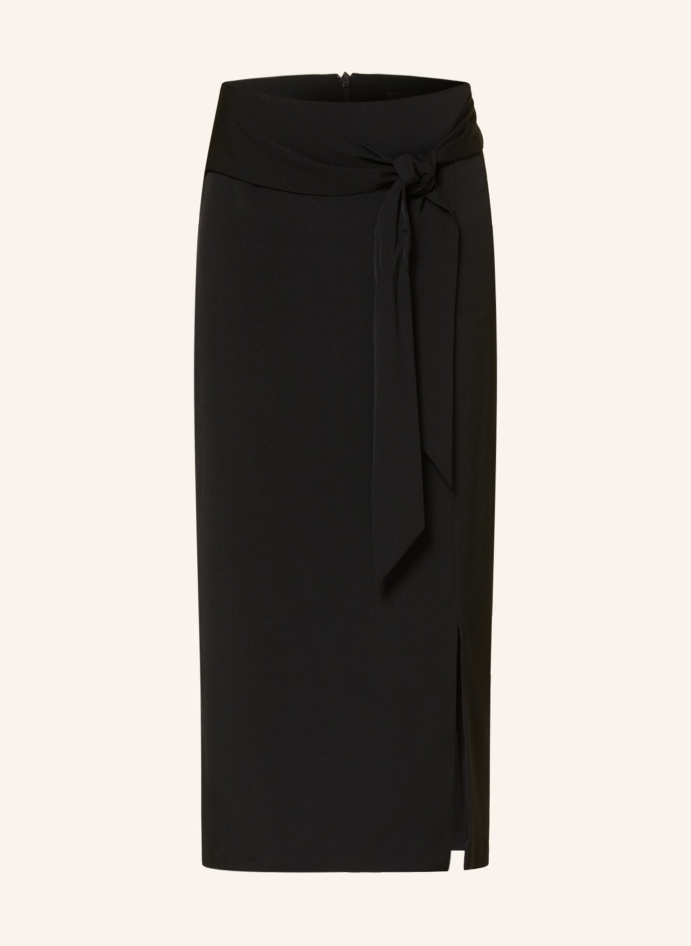 comma Skirt, Color: BLACK (Image 1)