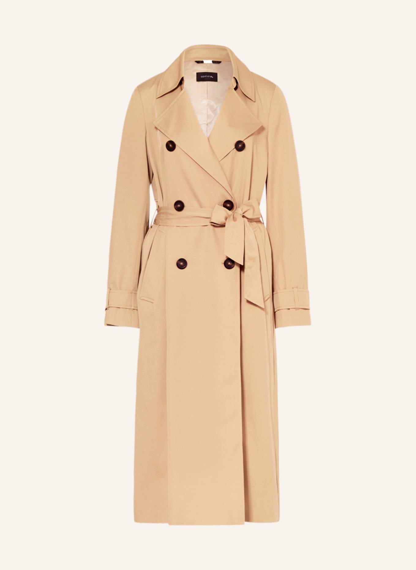 comma Trench coat, Color: CAMEL (Image 1)