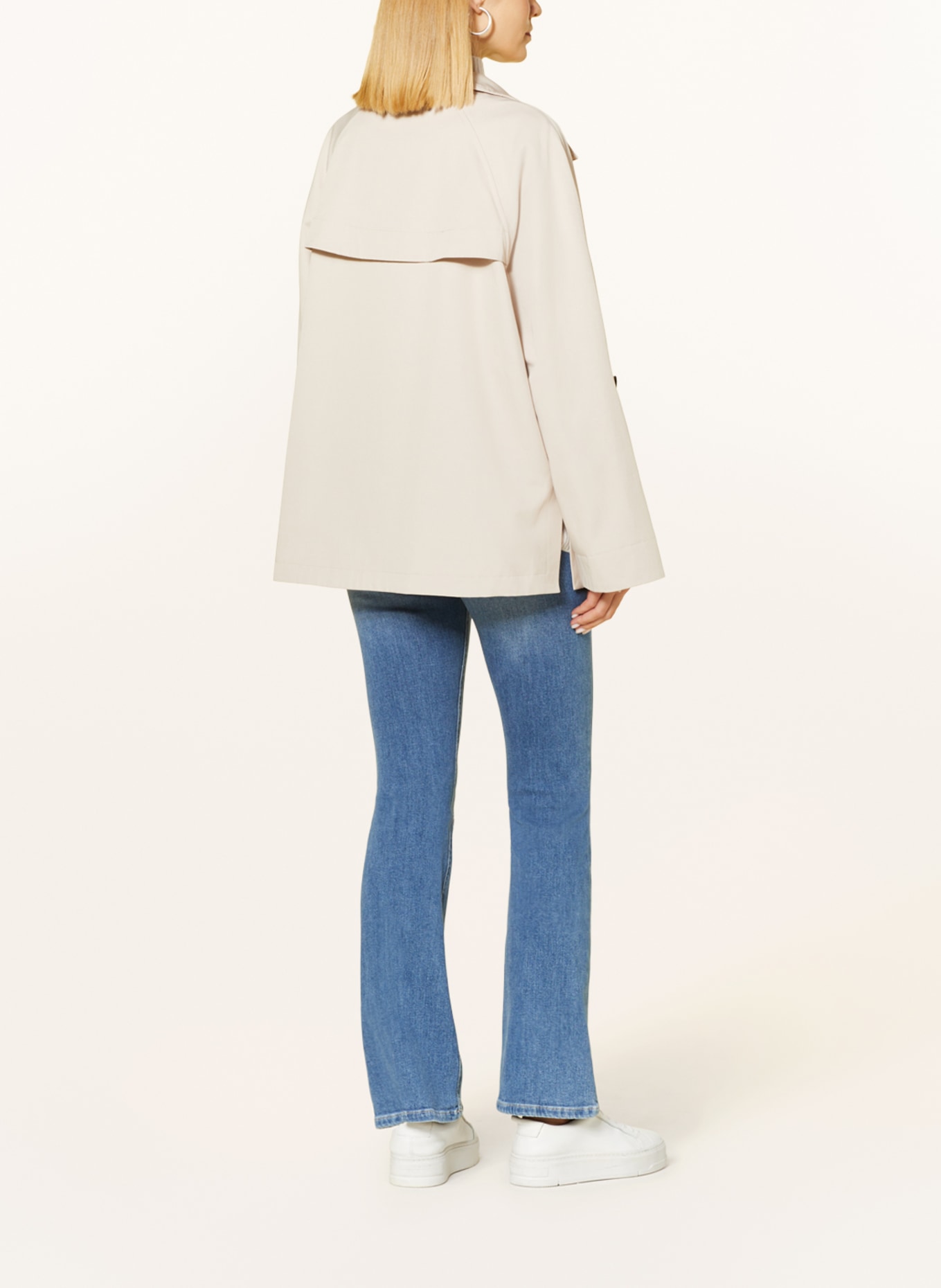 comma Trench coat, Color: BEIGE (Image 3)