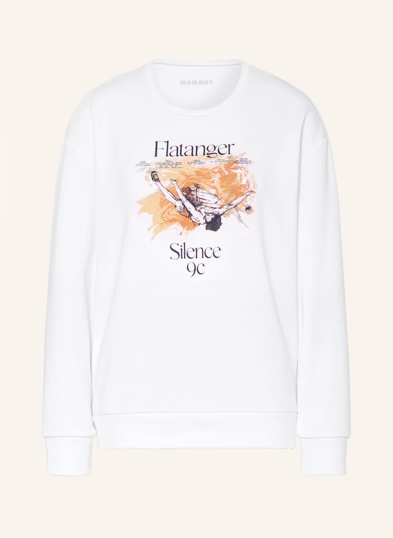 MAMMUT Sweatshirt, Color: WHITE (Image 1)