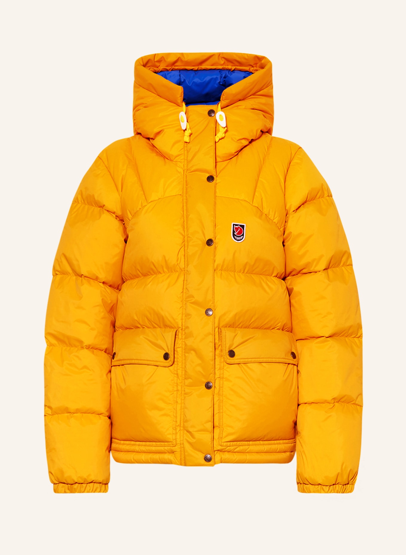 FJÄLLRÄVEN Down jacket EXPEDITION, Color: YELLOW (Image 1)