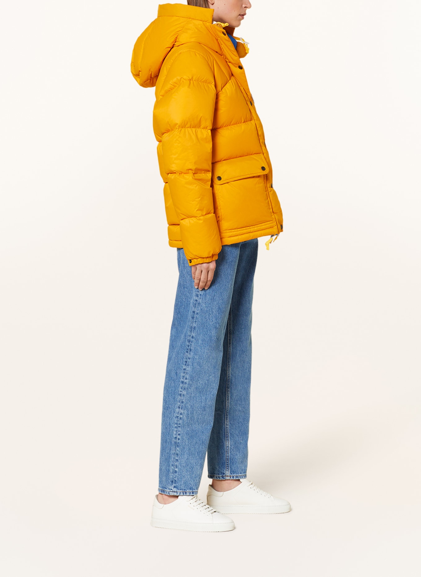 FJÄLLRÄVEN Down jacket EXPEDITION, Color: YELLOW (Image 4)