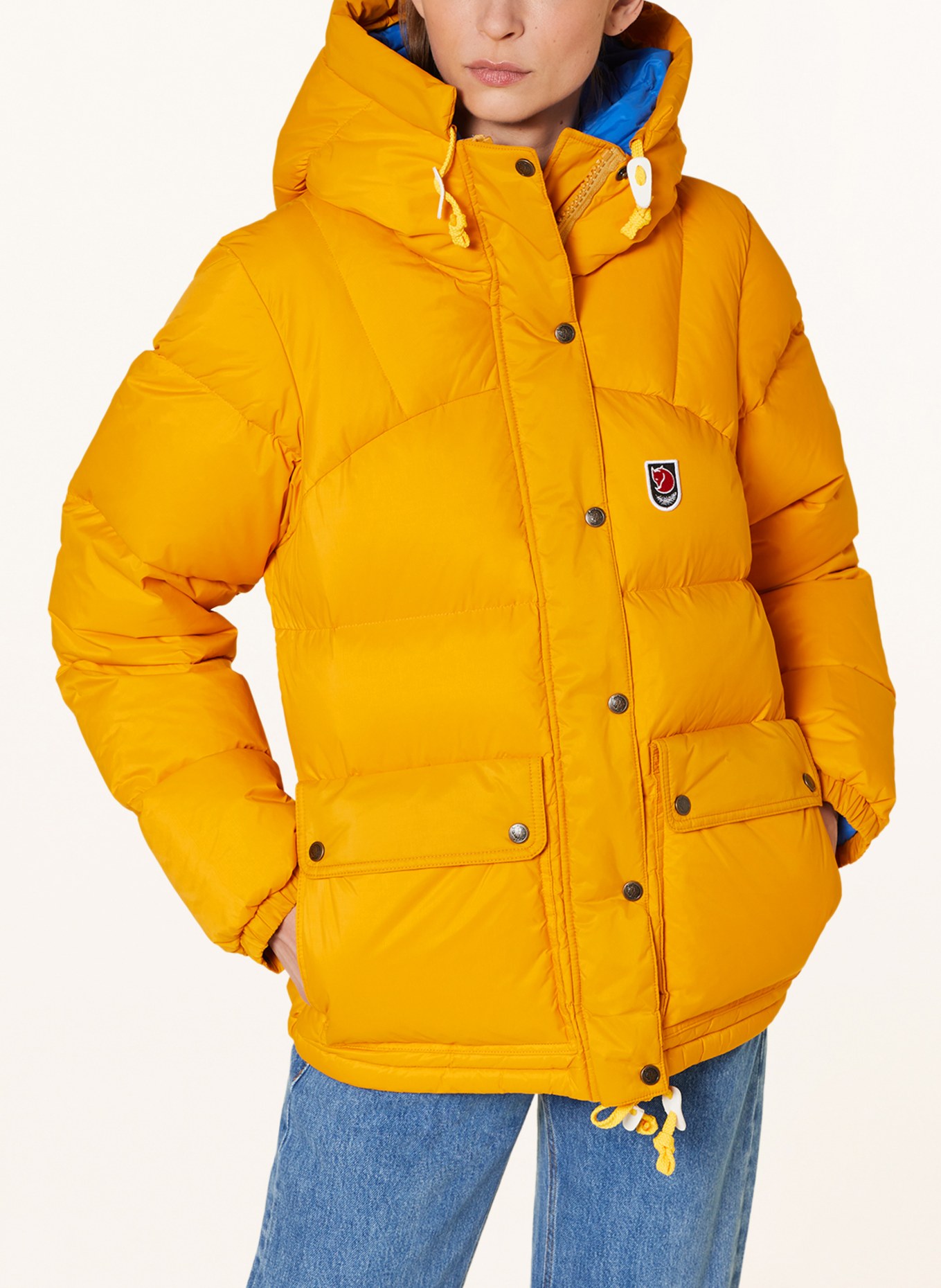FJÄLLRÄVEN Down jacket EXPEDITION, Color: YELLOW (Image 5)
