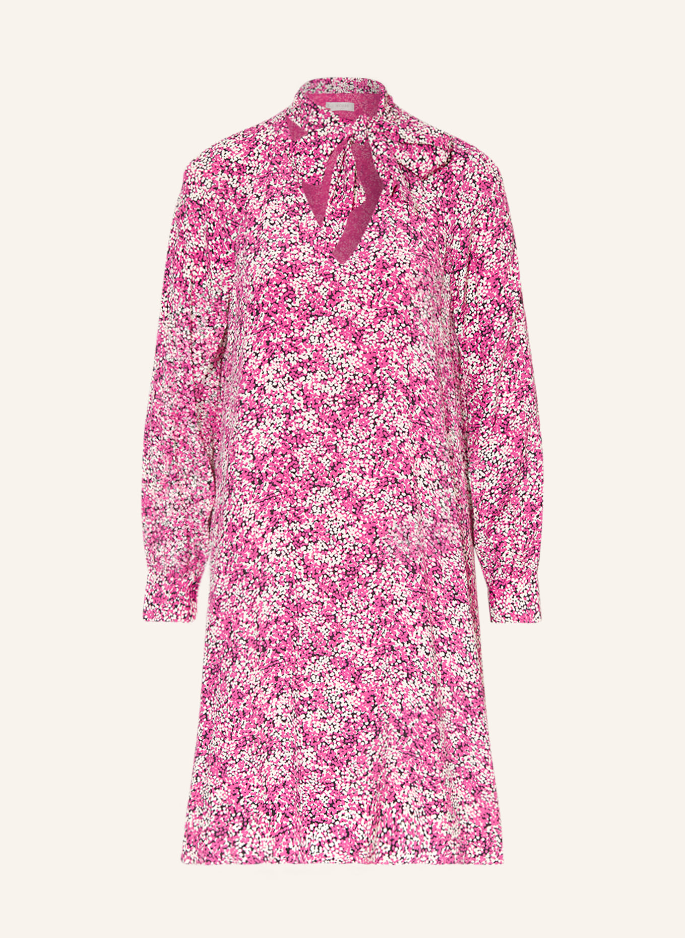 Hobbs black and pink dress top