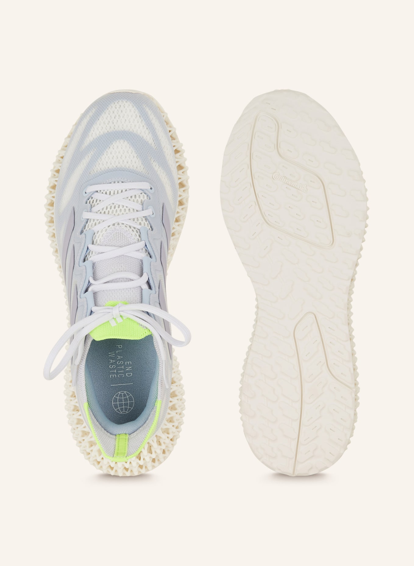 adidas Running shoes 4DFWD 3, Color: LIGHT BLUE/ LIGHT GRAY (Image 5)