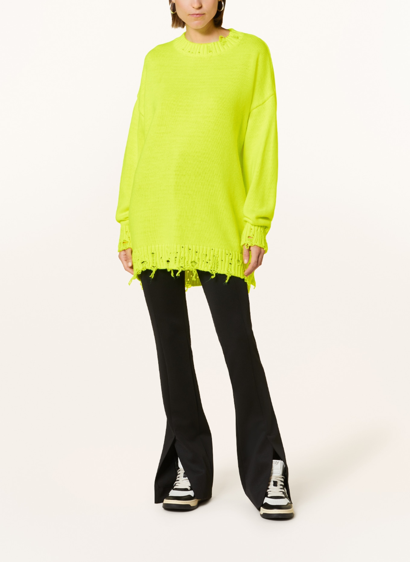 KARO KAUER Pullover, Farbe: NEONGELB (Bild 2)