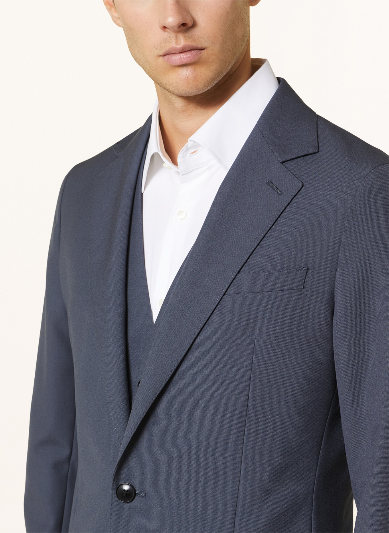 Reiss light cheap blue suit