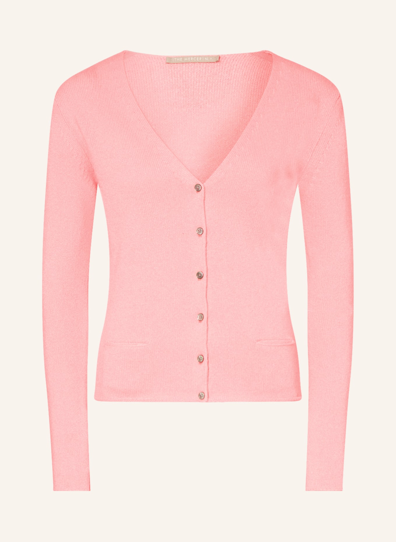 V neck cashmere cardigan shop