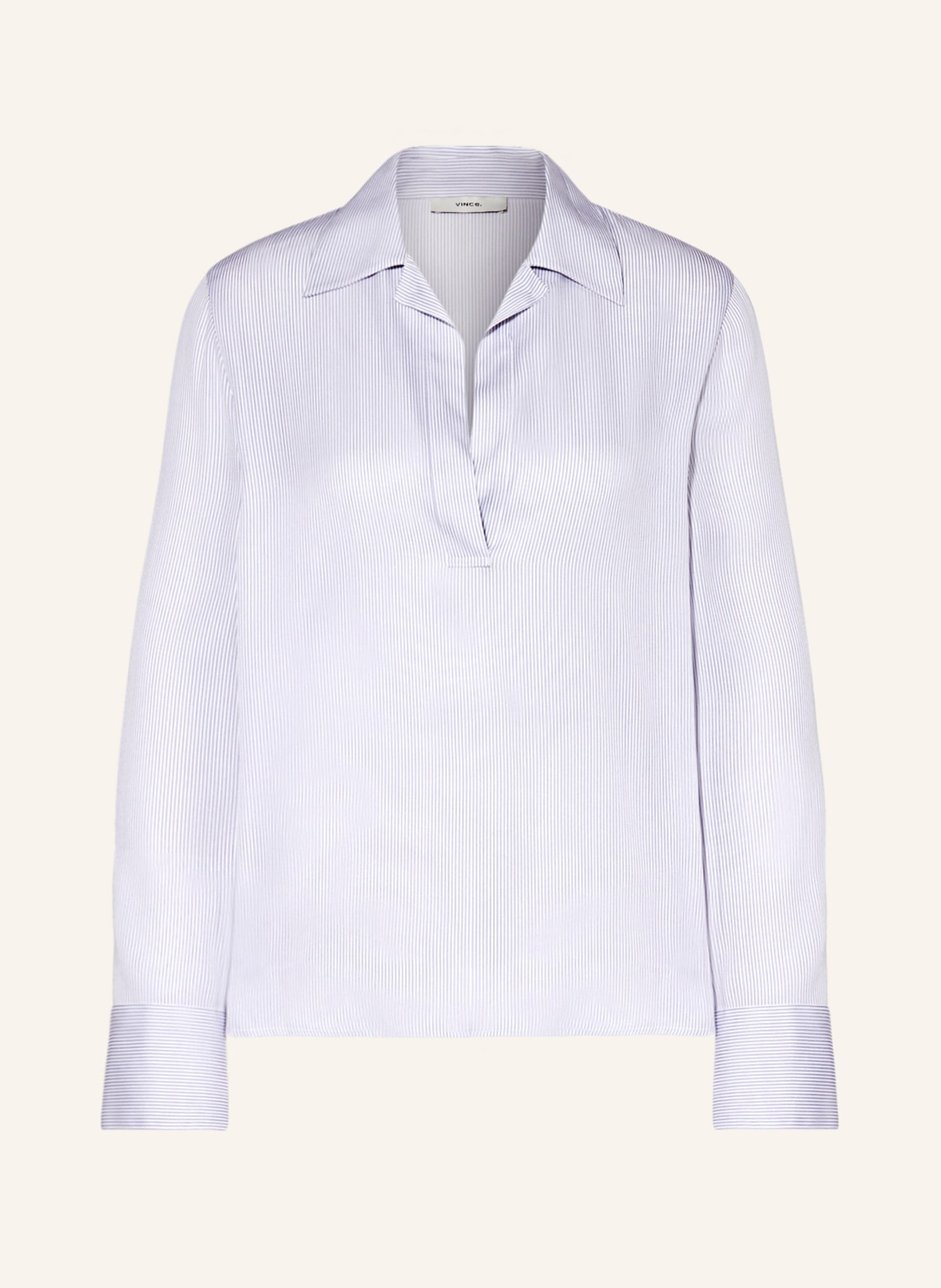 VINCE Shirt blouse, Color: LIGHT BLUE/ WHITE (Image 1)