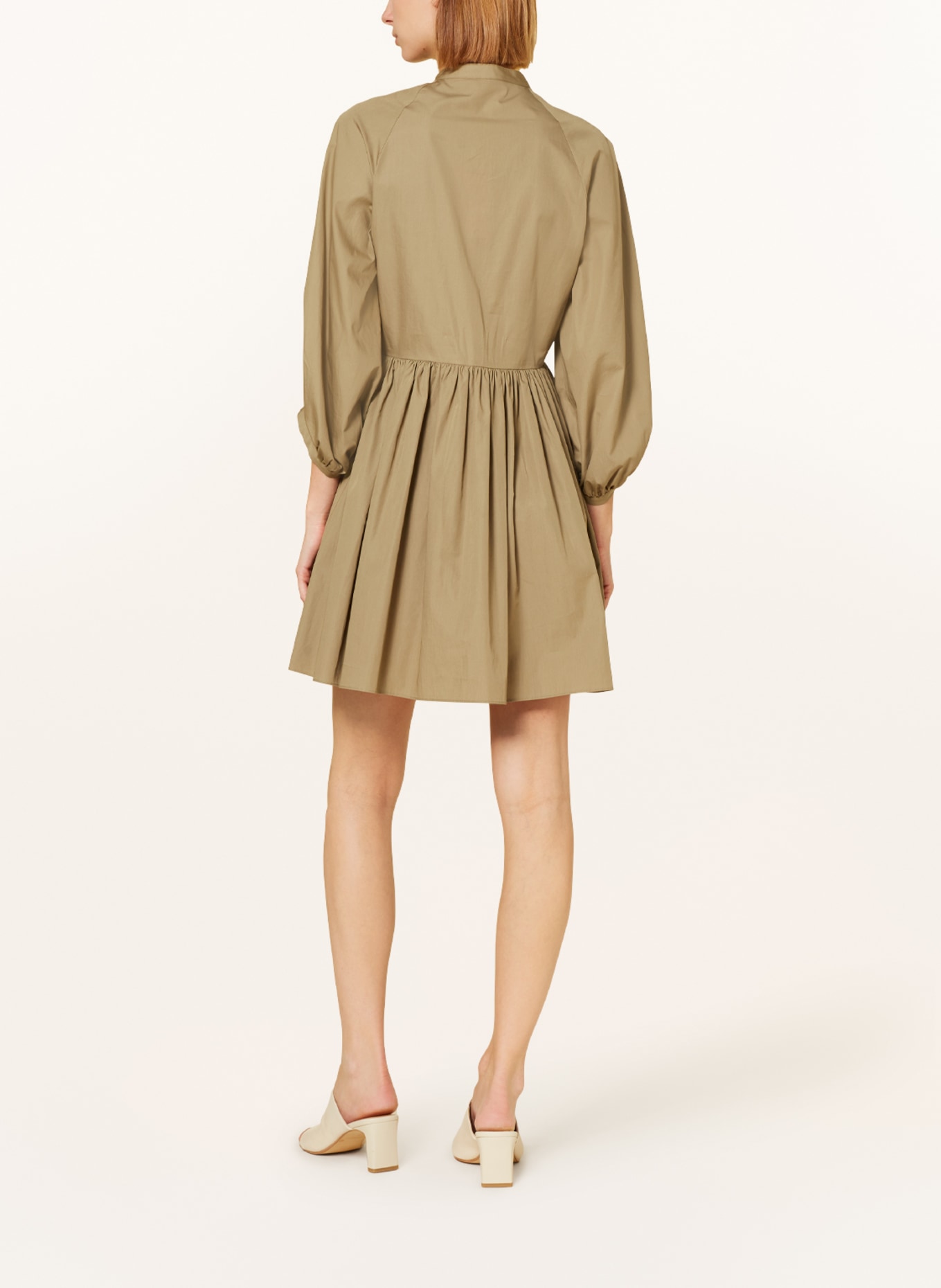 MAX & Co. Shirt dress OTTANO with 3/4 sleeves, Color: KHAKI (Image 3)