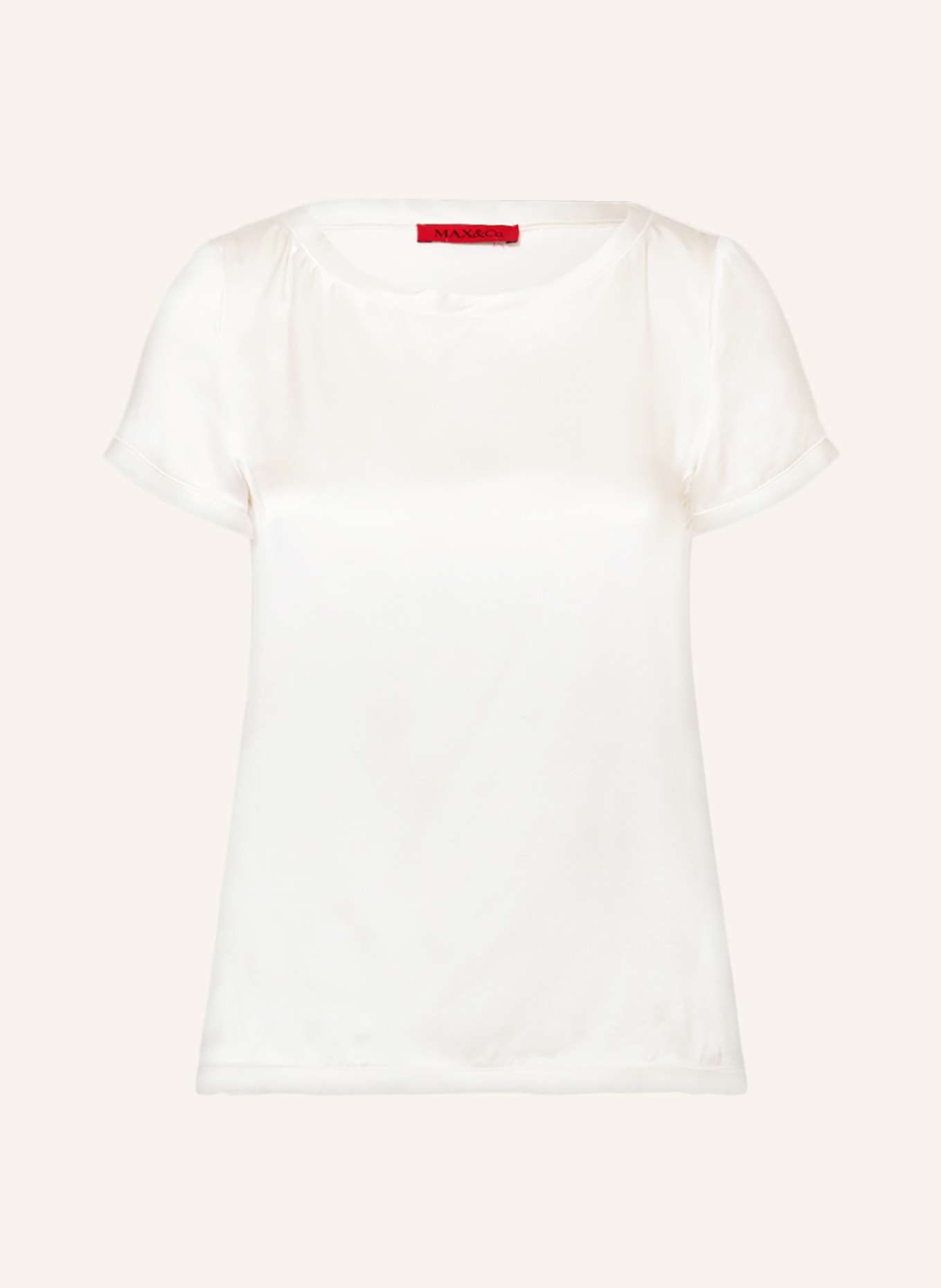 MAX & Co. Shirt blouse ARABBA made of silk, Color: ECRU (Image 1)
