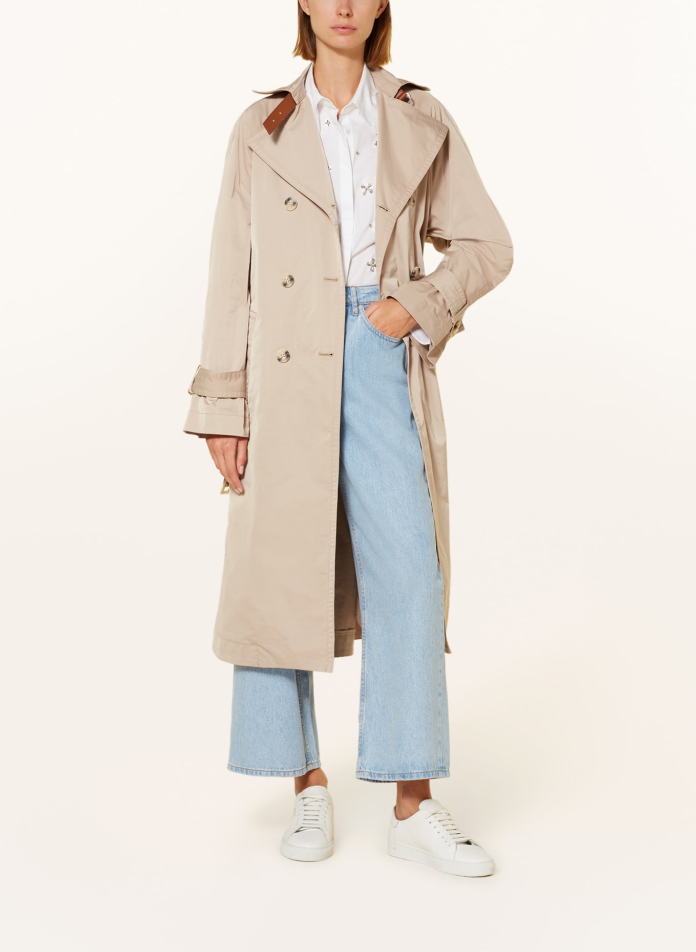 MAX & Co. Trench coat ELLADE, Color: BEIGE (Image 2)