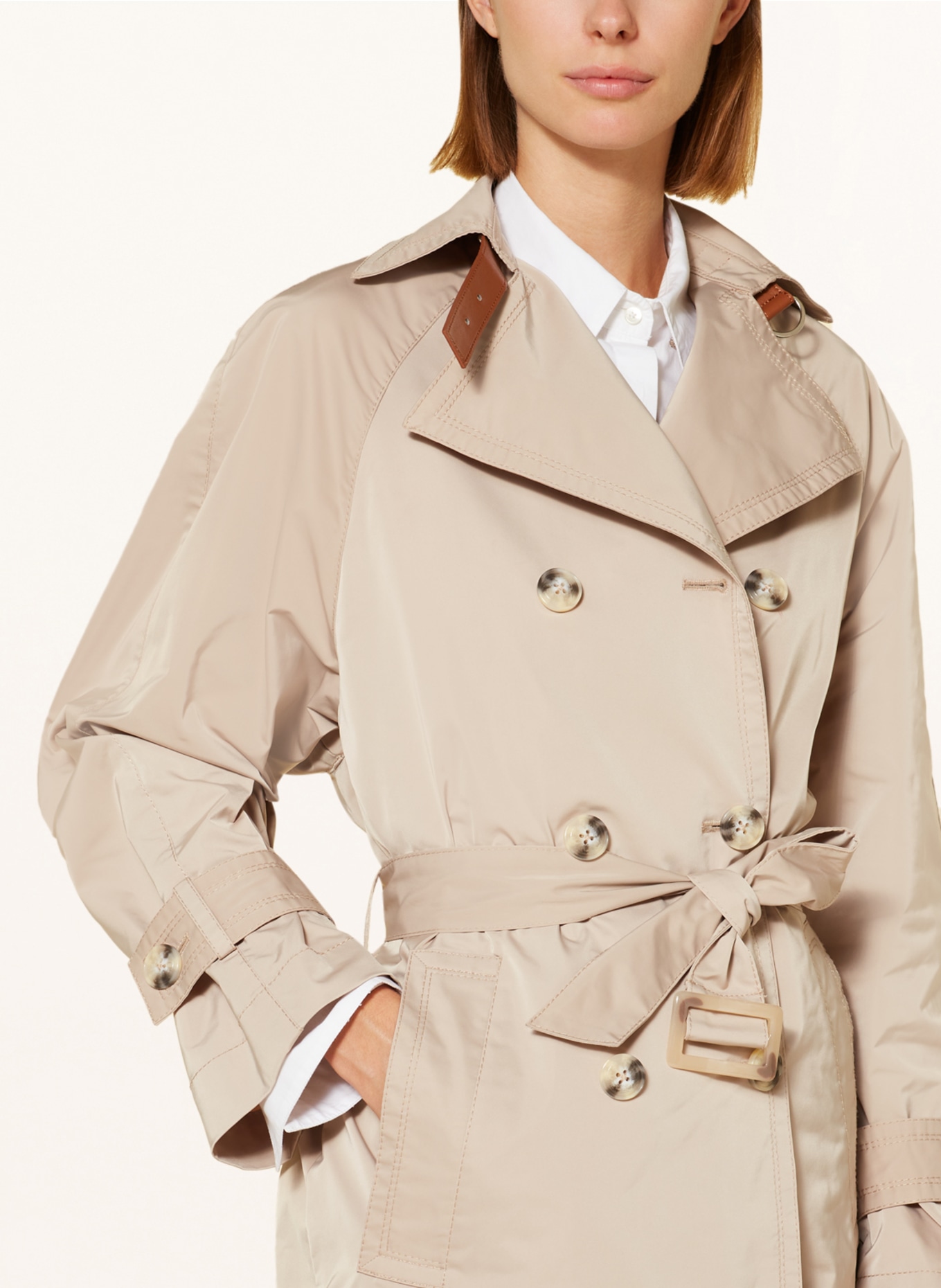 MAX & Co. Trench coat ELLADE, Color: BEIGE (Image 4)