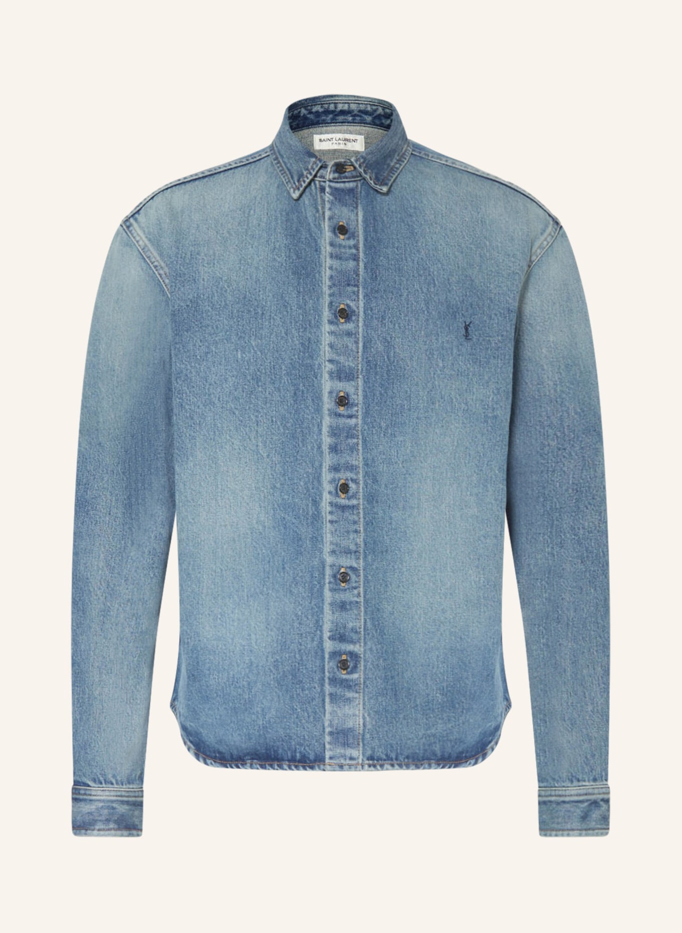 SAINT LAURENT Jeans-Overshirt, Farbe: BLAU (Bild 1)