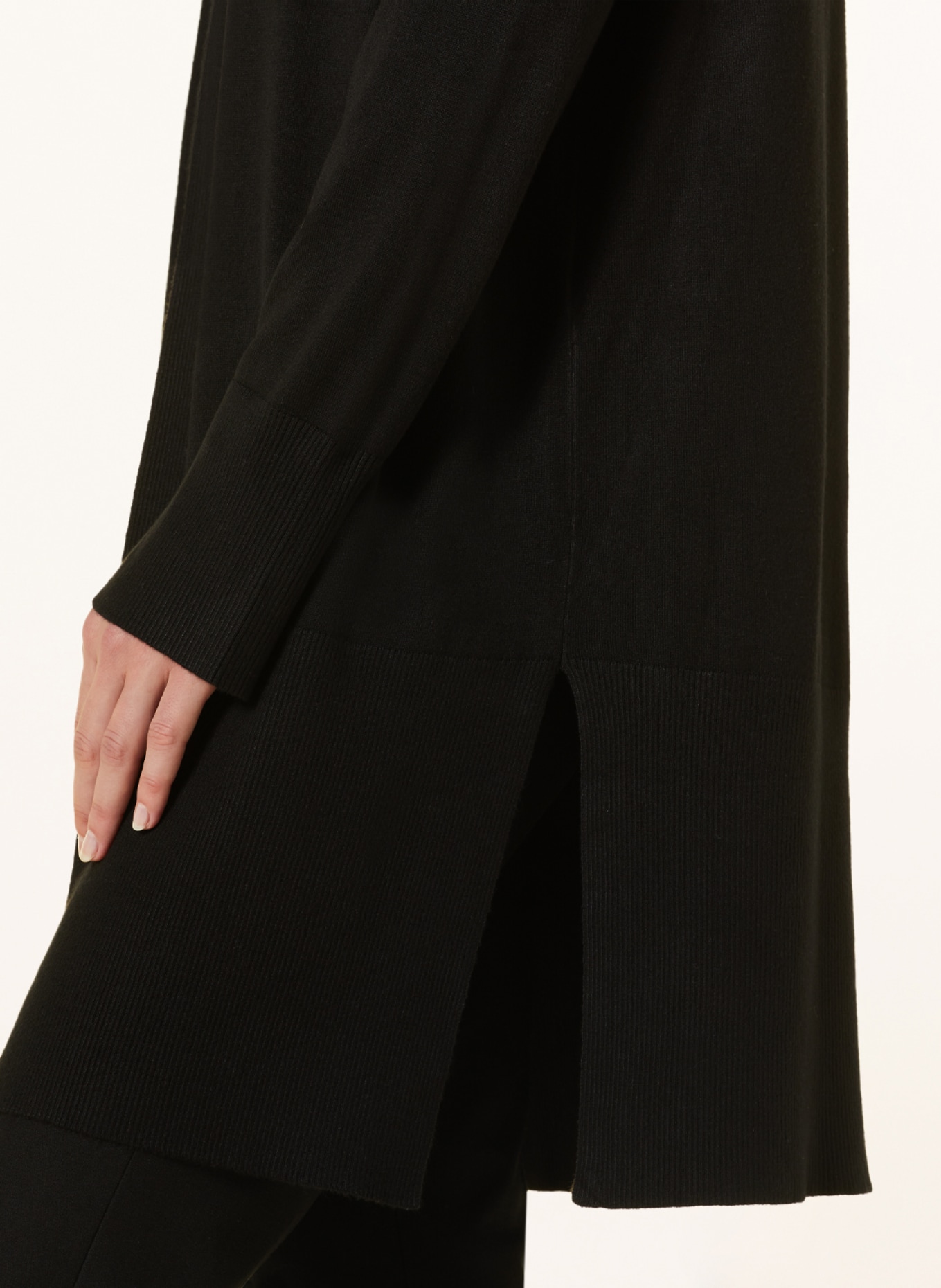 someday Knit cardigan TALMARA, Color: BLACK (Image 5)