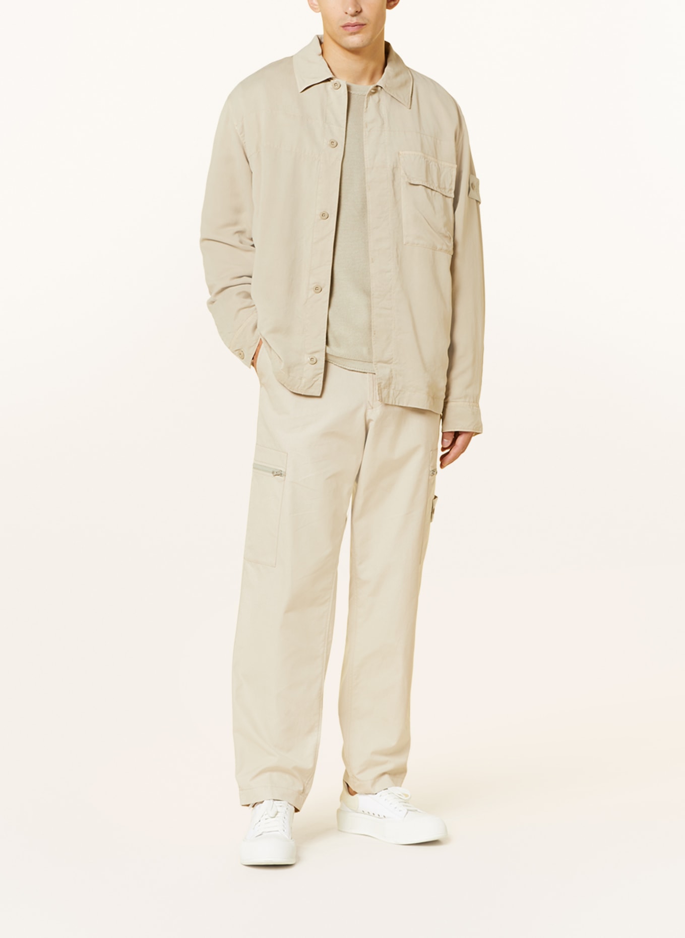 STONE ISLAND Cargo pants GHOST, Color: BEIGE (Image 2)