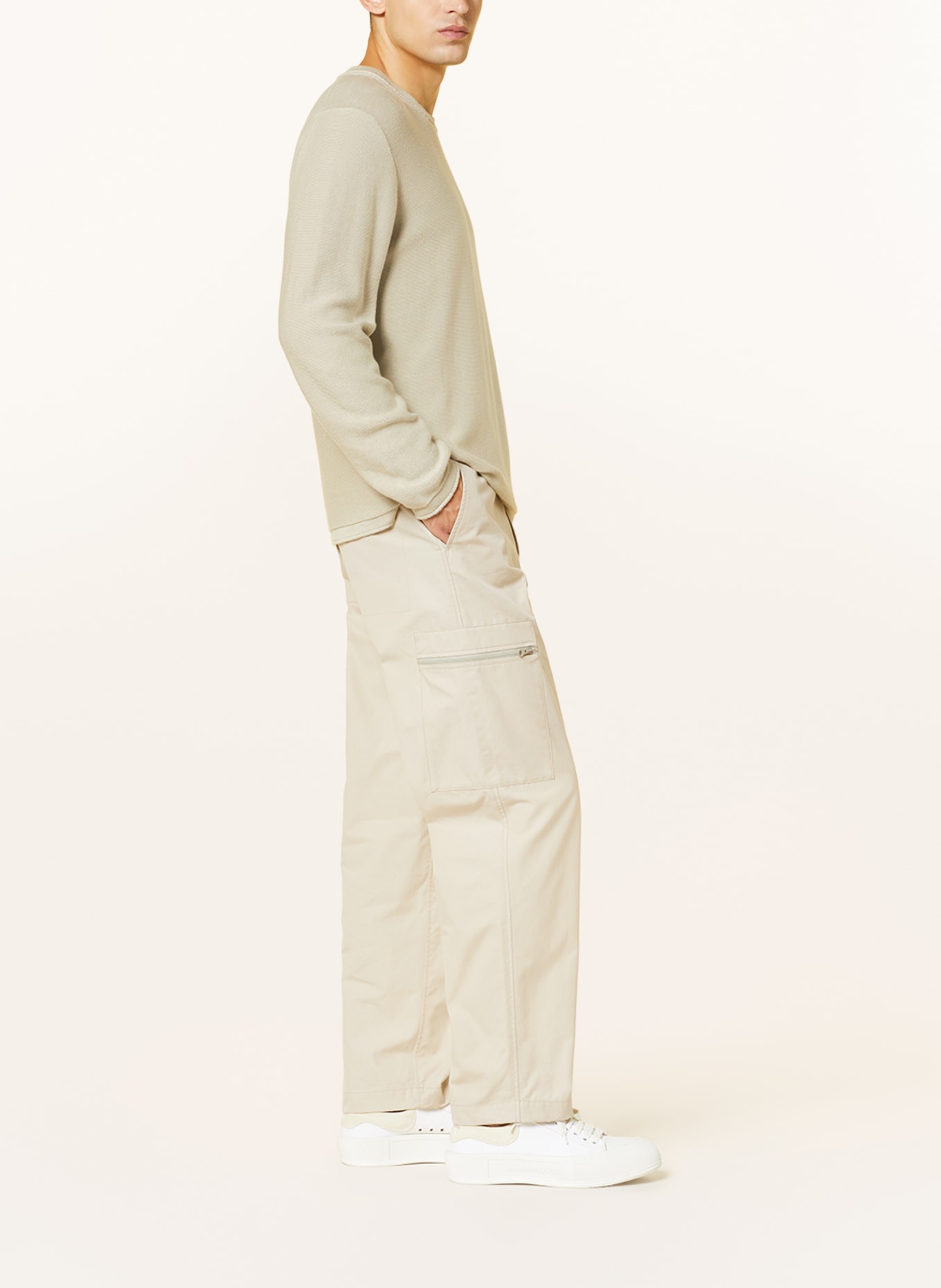 STONE ISLAND Cargo pants GHOST, Color: BEIGE (Image 4)