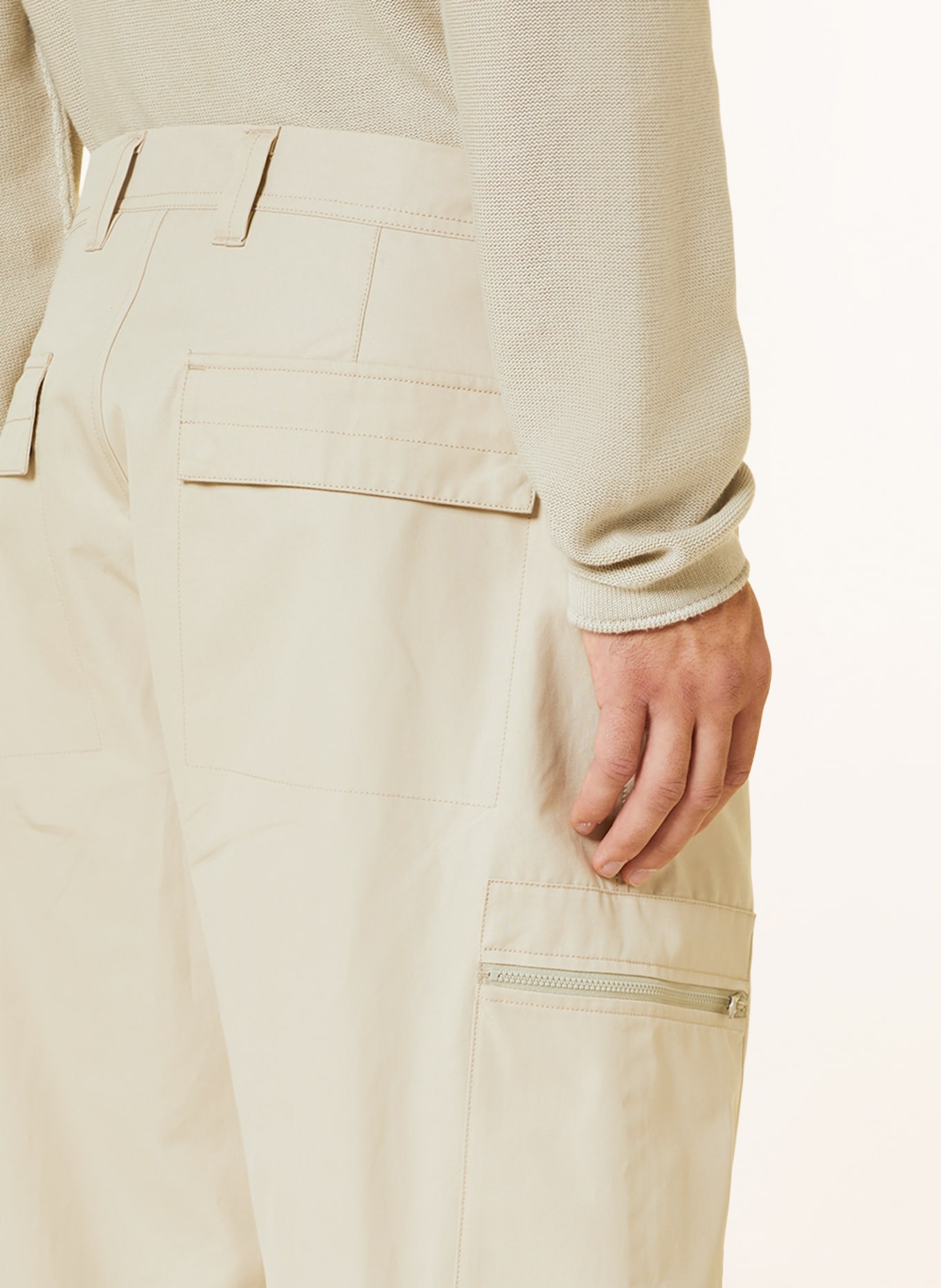 STONE ISLAND Cargo pants GHOST, Color: BEIGE (Image 6)