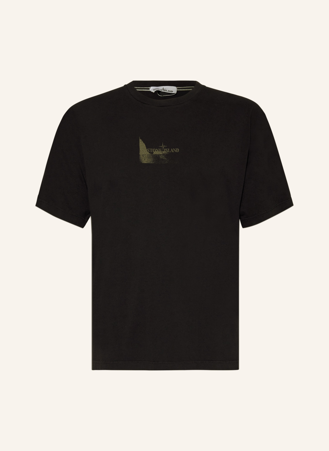 STONE ISLAND T shirt in black