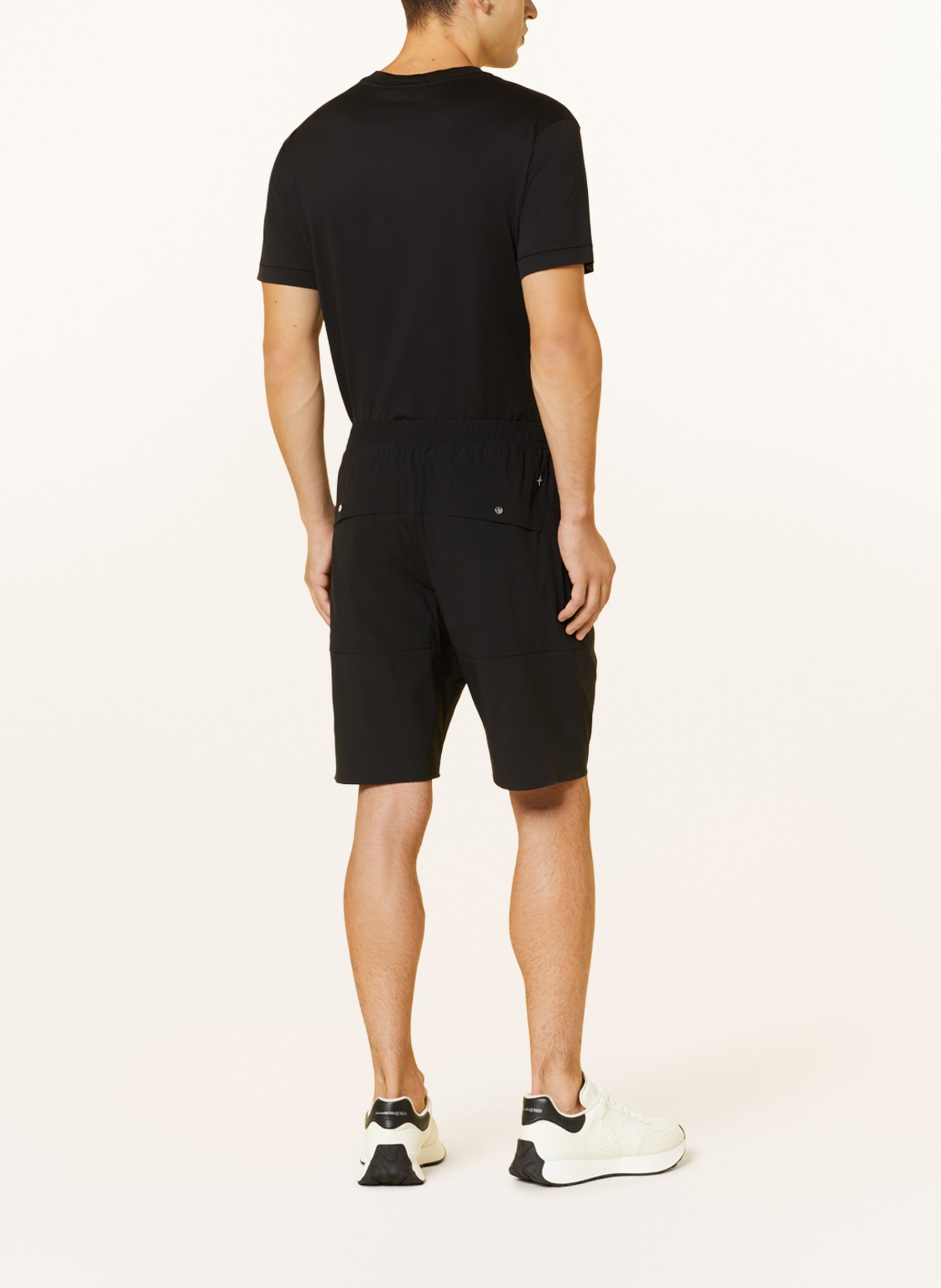 STONE ISLAND Shorts, Color: BLACK (Image 3)