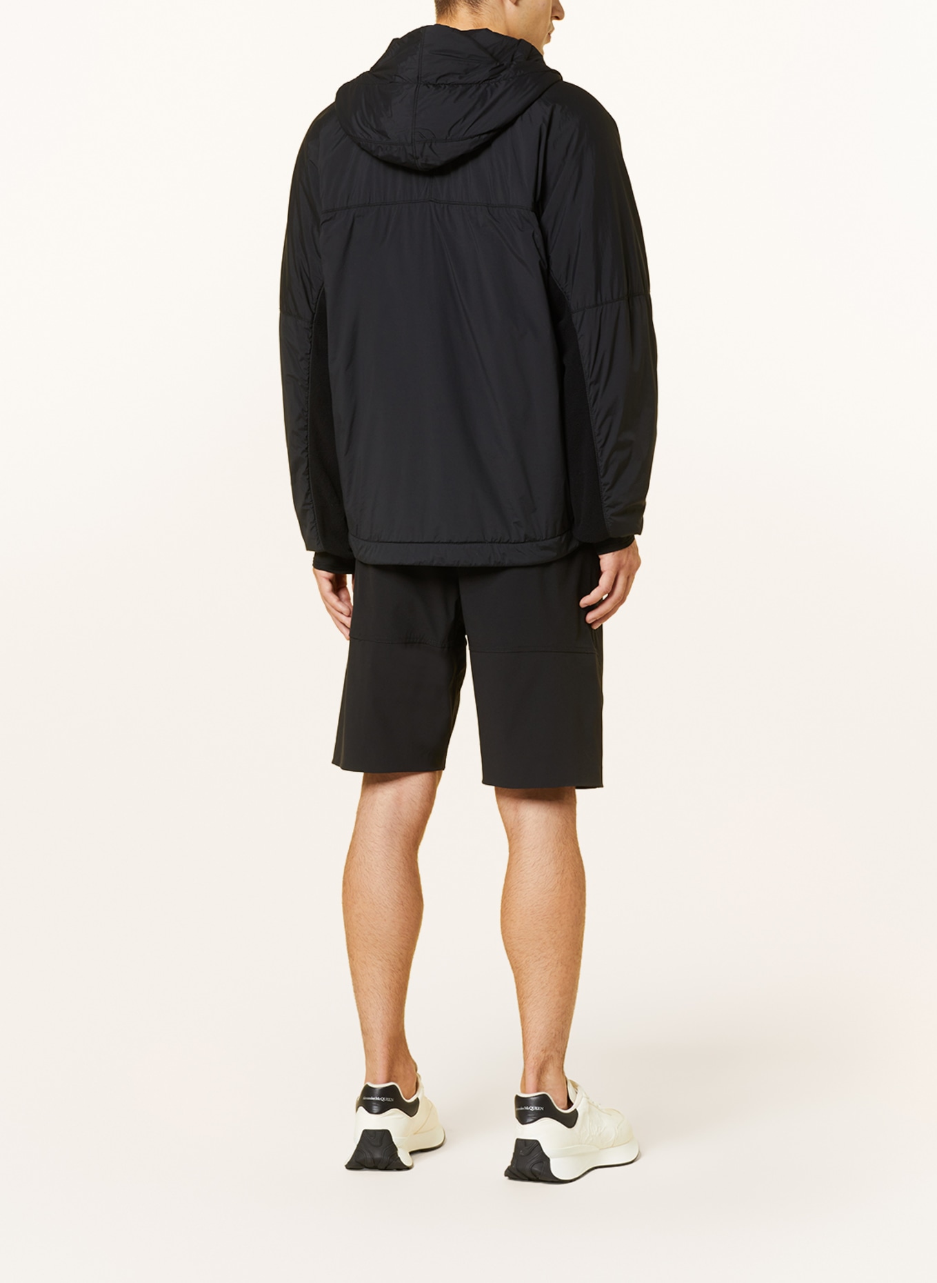 STONE ISLAND Jacket STELLINA in mixed materials, Color: BLACK (Image 3)