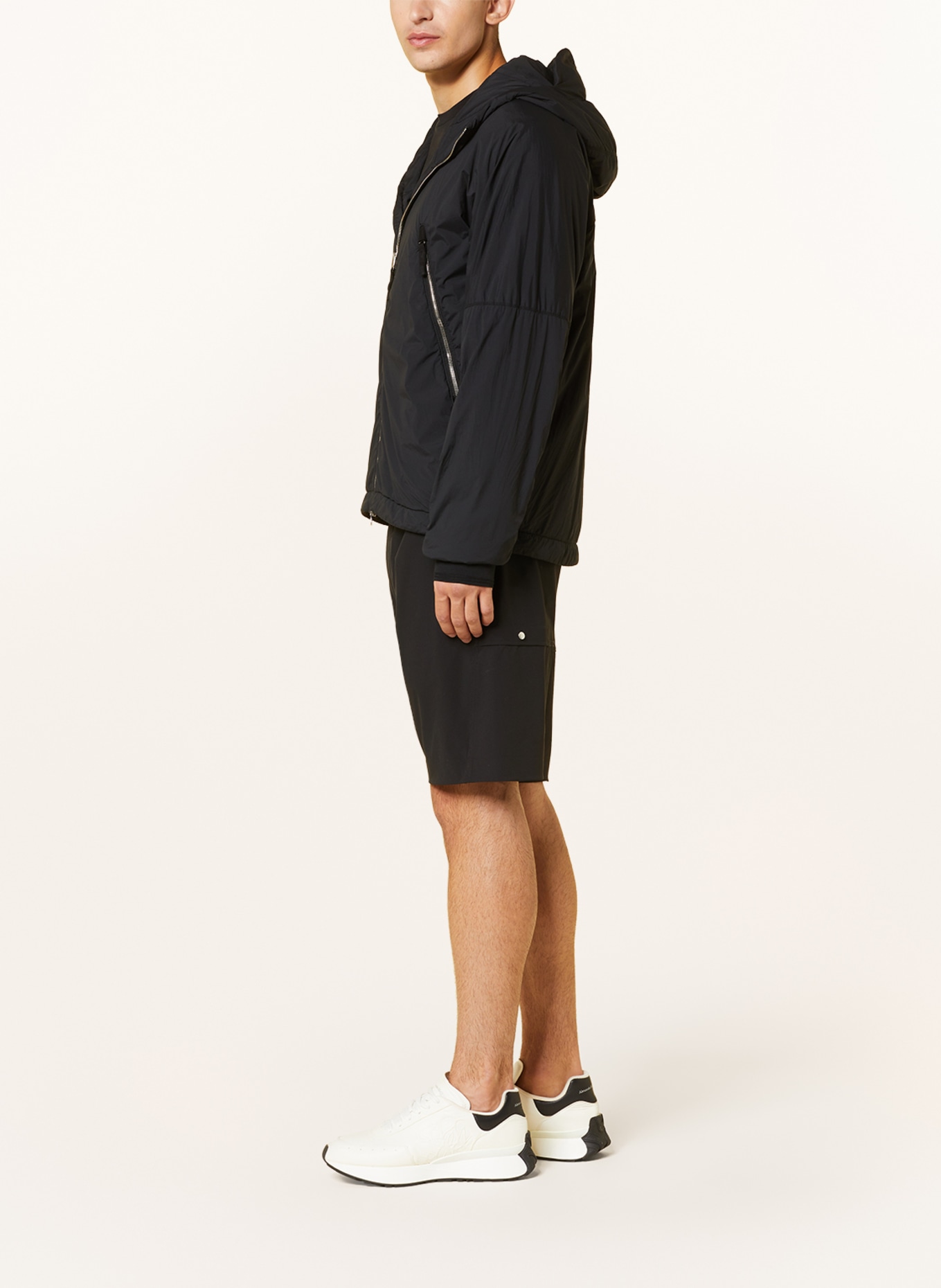 STONE ISLAND Jacket STELLINA in mixed materials, Color: BLACK (Image 4)