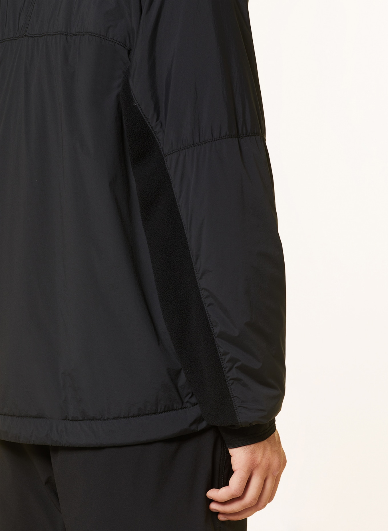 STONE ISLAND Jacket STELLINA in mixed materials, Color: BLACK (Image 6)
