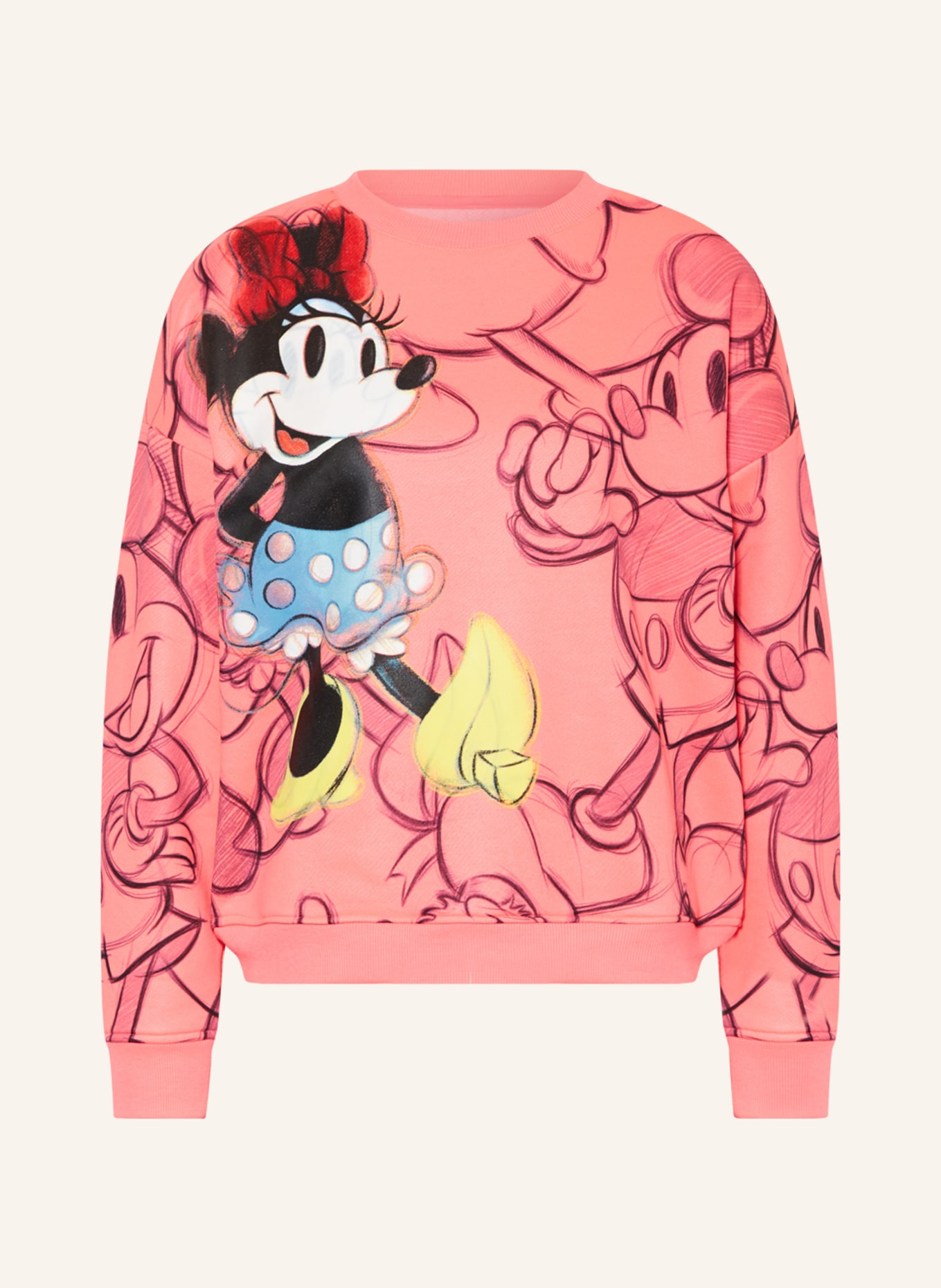 Princess GOES HOLLYWOOD Sweatshirt, Farbe: NEONPINK (Bild 1)