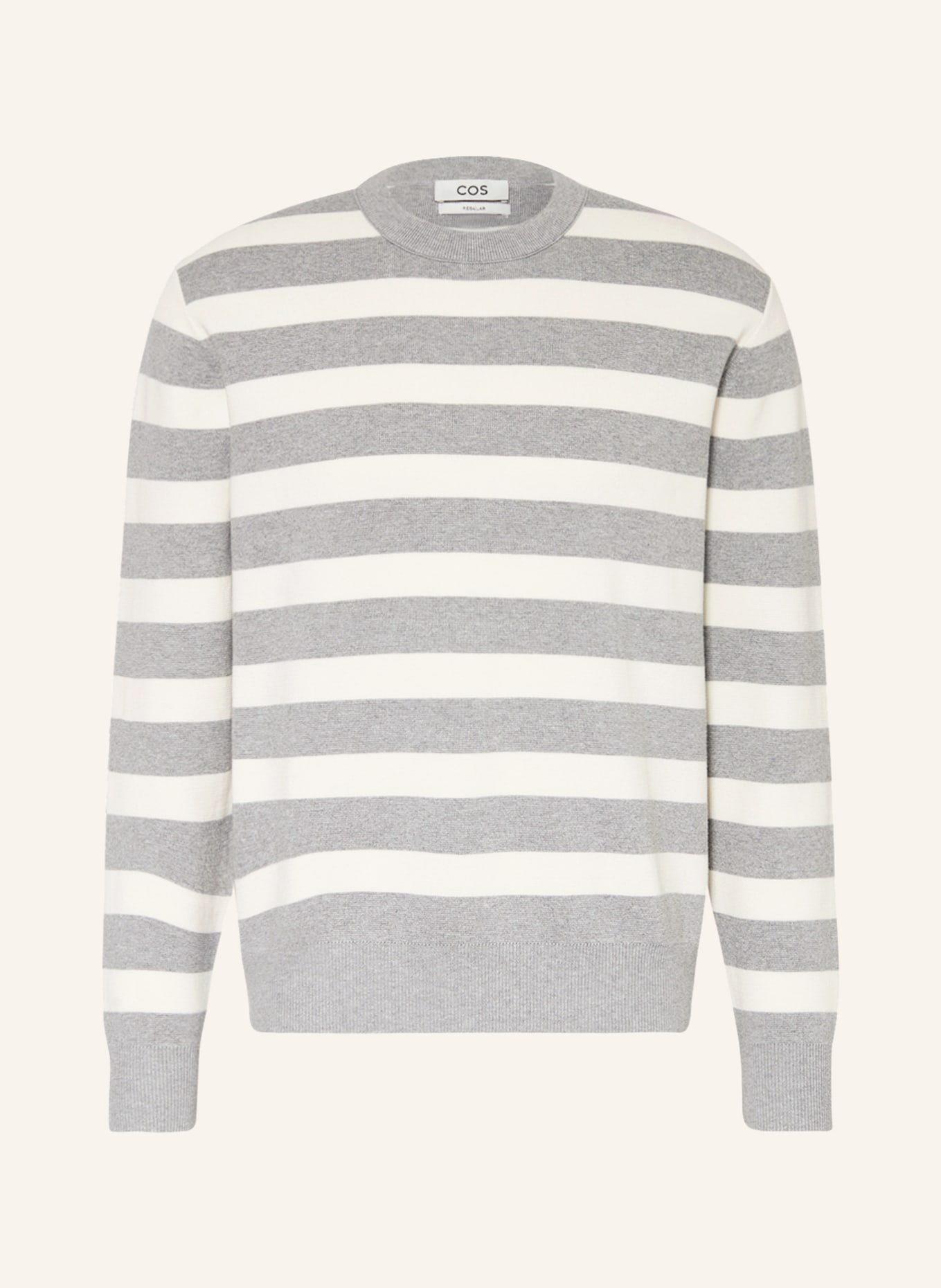 COS Sweater, Color: WHITE/ GRAY (Image 1)