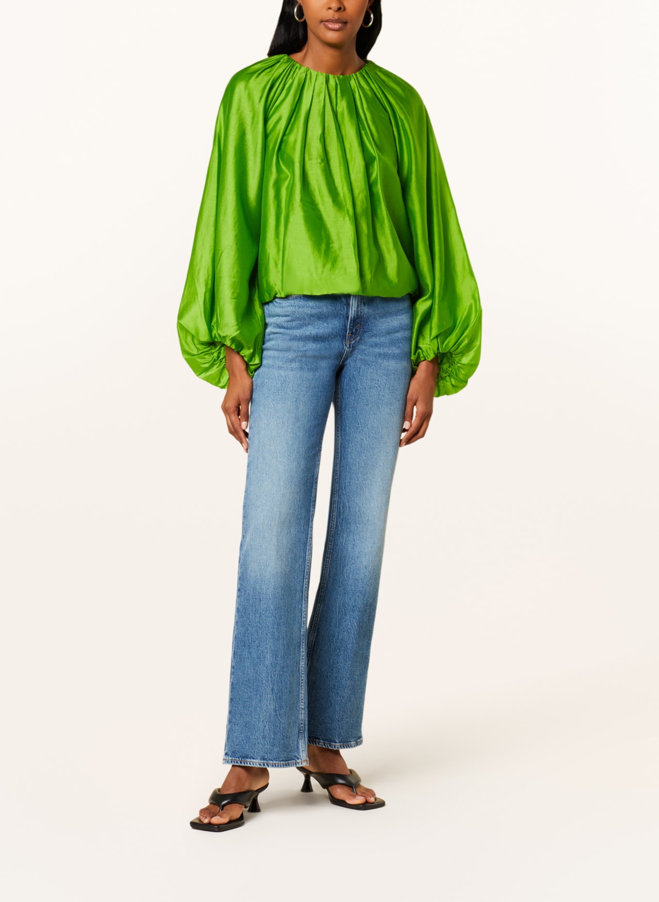 COS Shirt blouse, Color: LIGHT GREEN (Image 2)