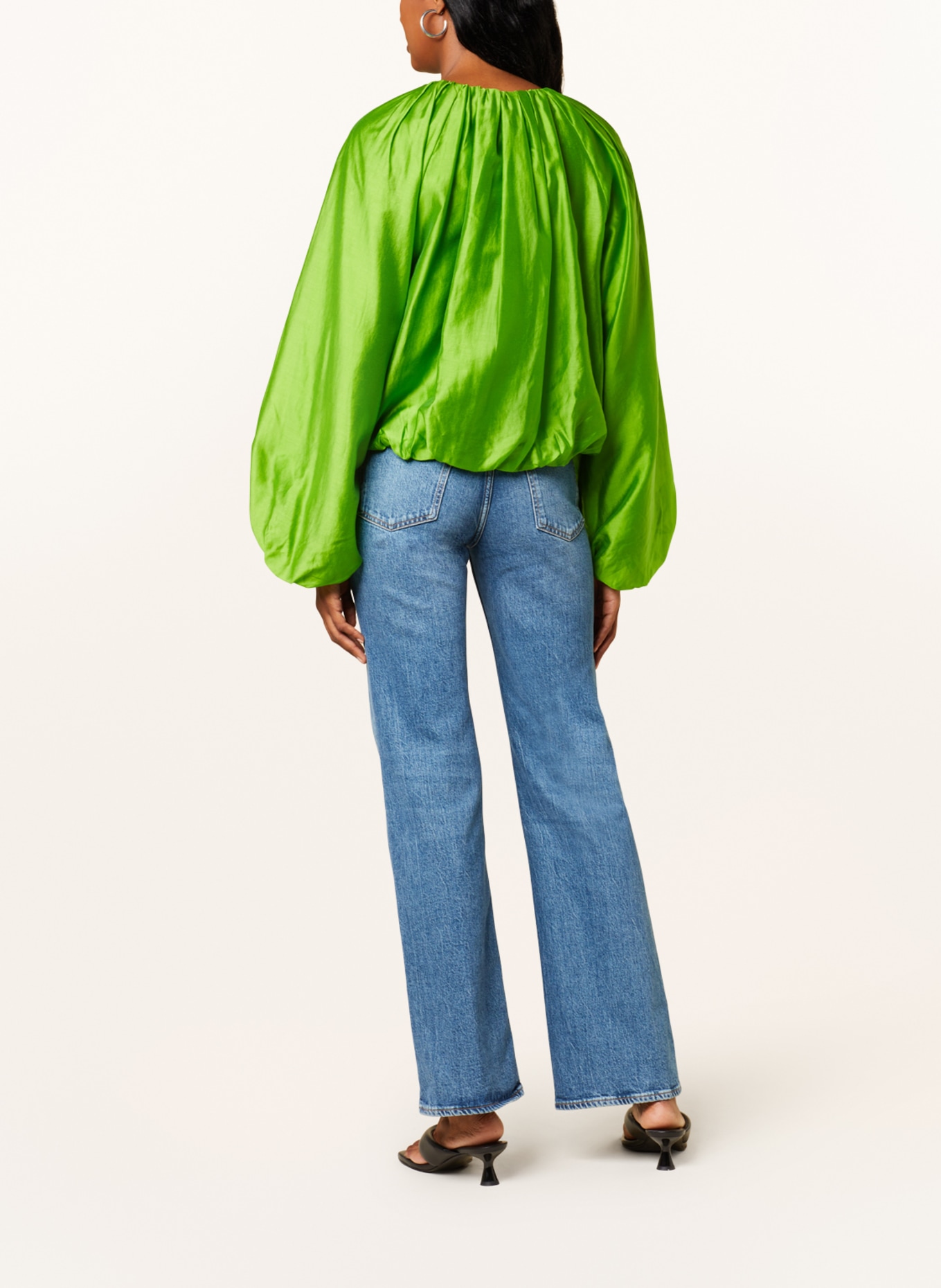 COS Shirt blouse, Color: LIGHT GREEN (Image 3)