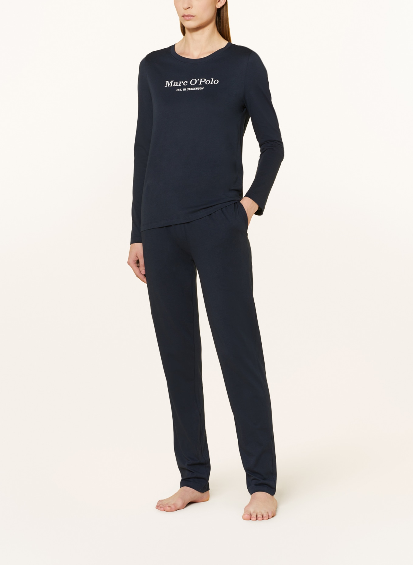 Marc O'Polo Koszulka od piżamy: GRANATOWY