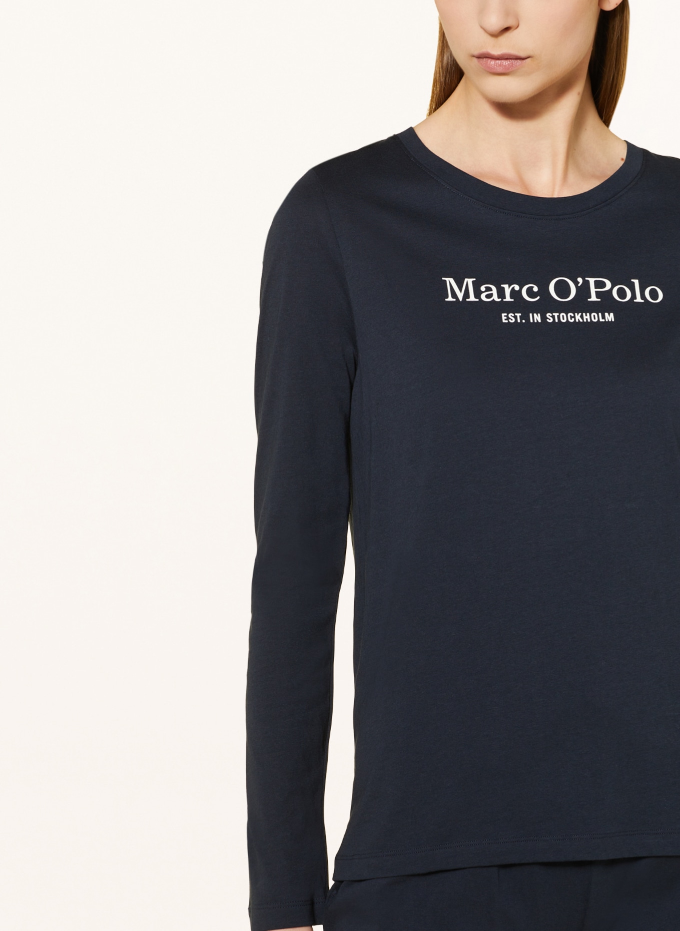 Marc O'Polo Koszulka od piżamy: GRANATOWY