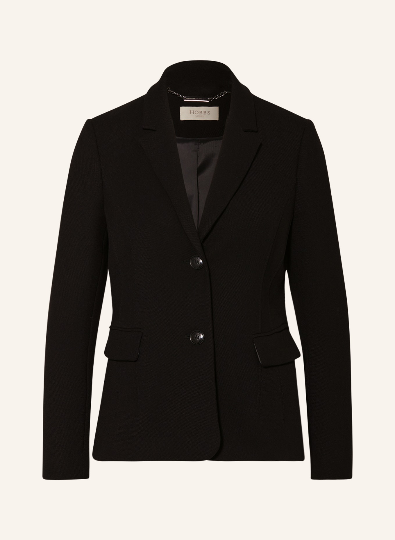 HOBBS Piqué blazer CHARLEY, Color: BLACK (Image 1)