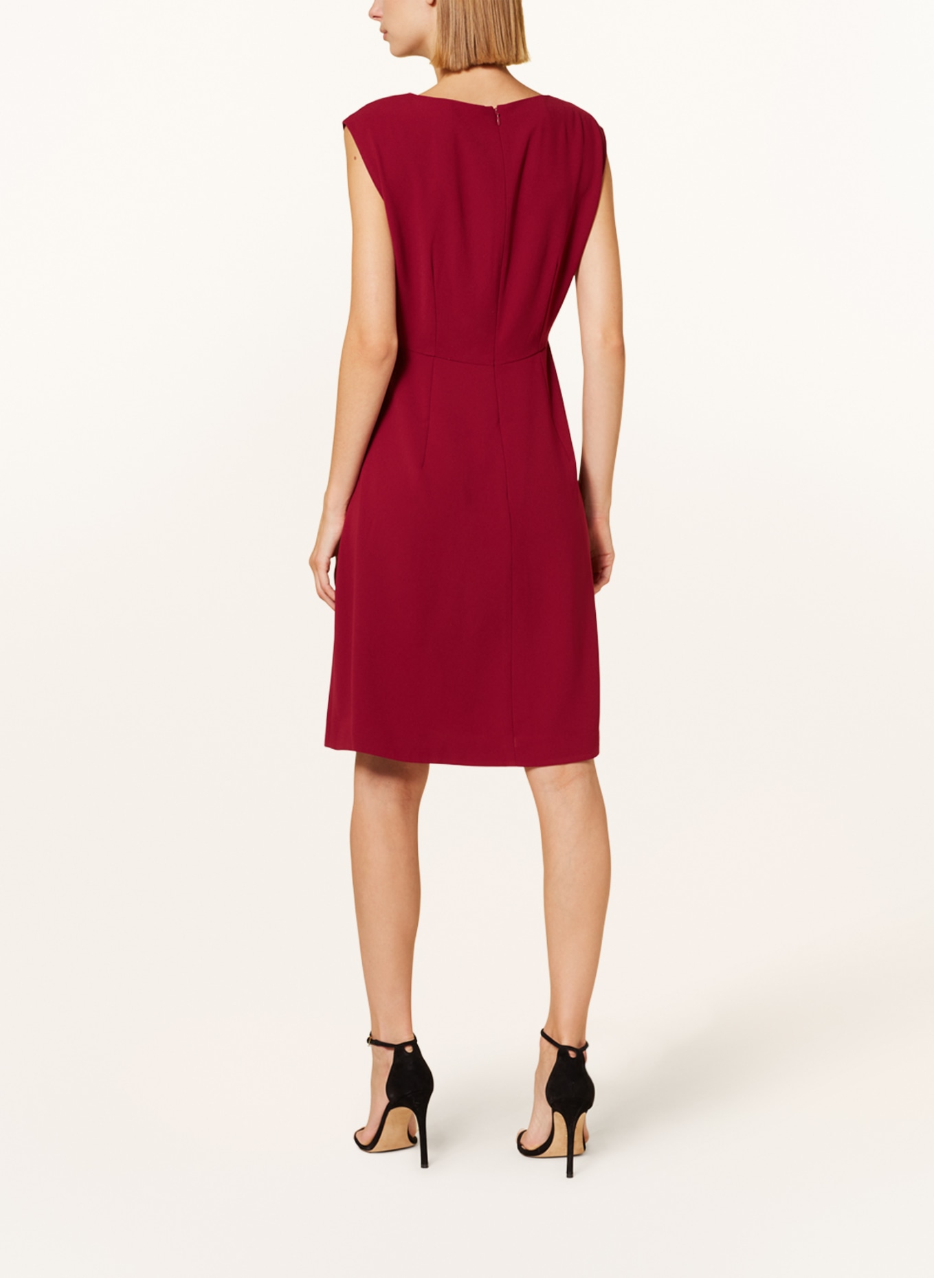 HOBBS Dress LENNON, Color: DARK RED (Image 3)