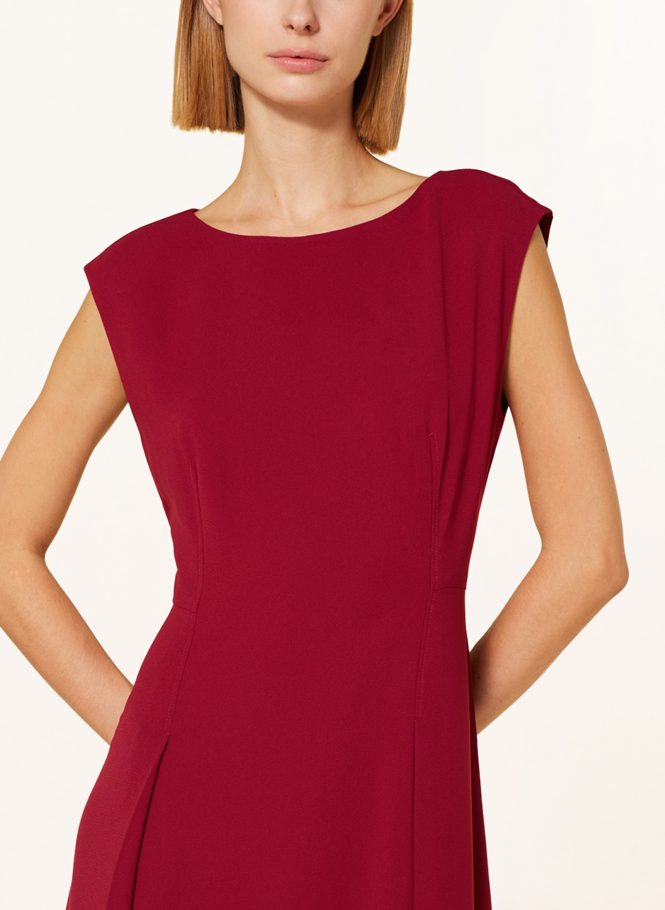 HOBBS Dress LENNON, Color: DARK RED (Image 4)