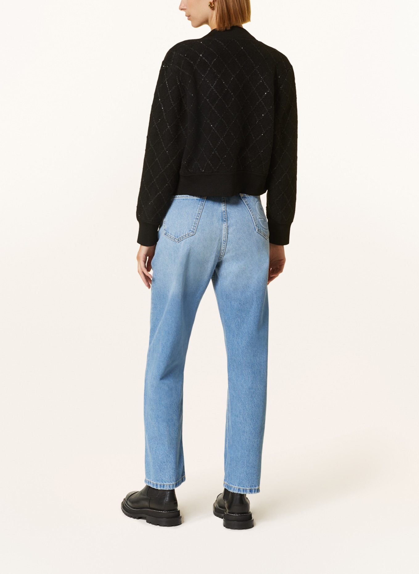 SANDRO Straight Jeans, Farbe: 4785 BLUE JEAN (Bild 3)