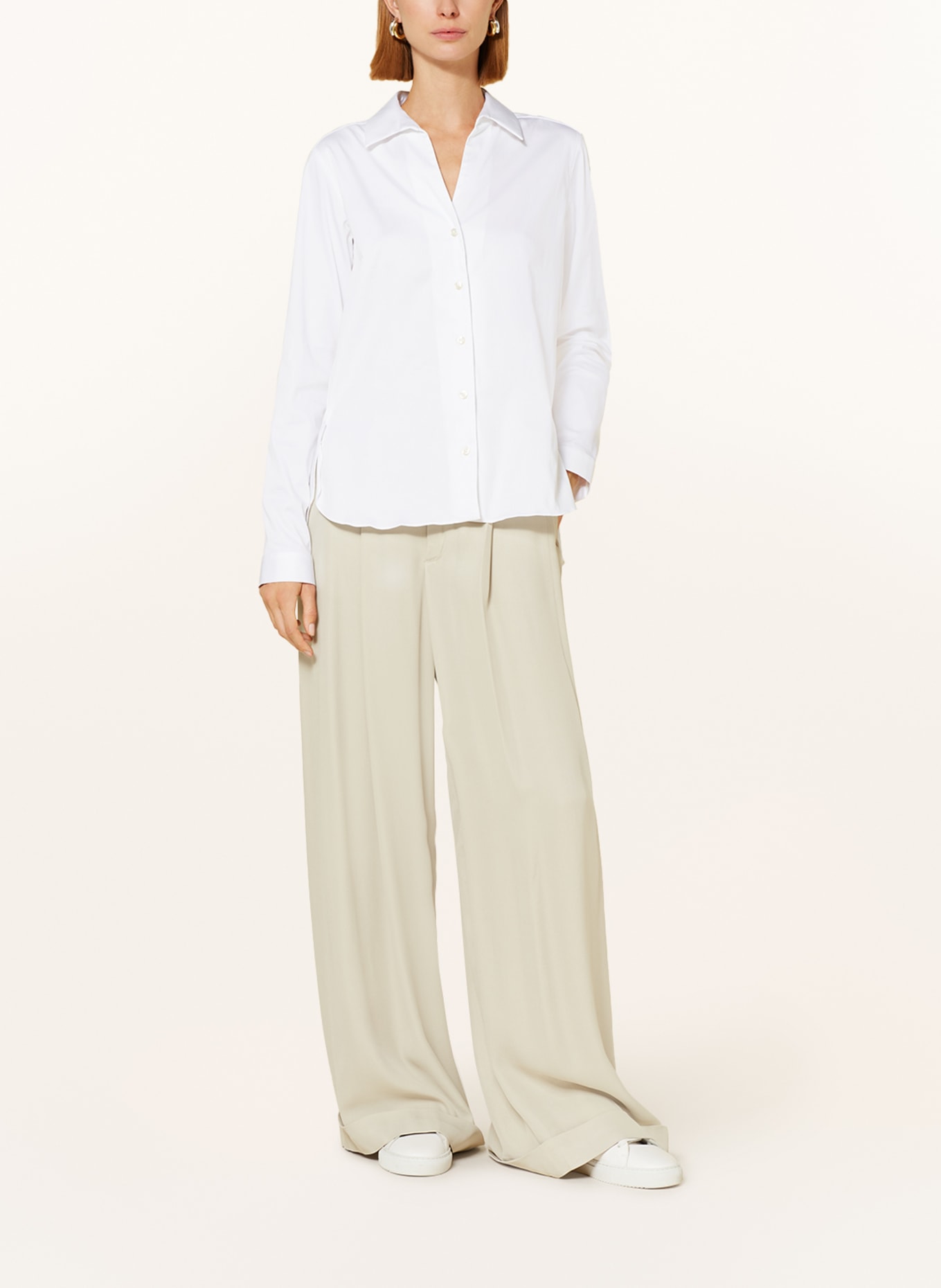 Soluzione Shirt blouse, Color: WHITE (Image 2)