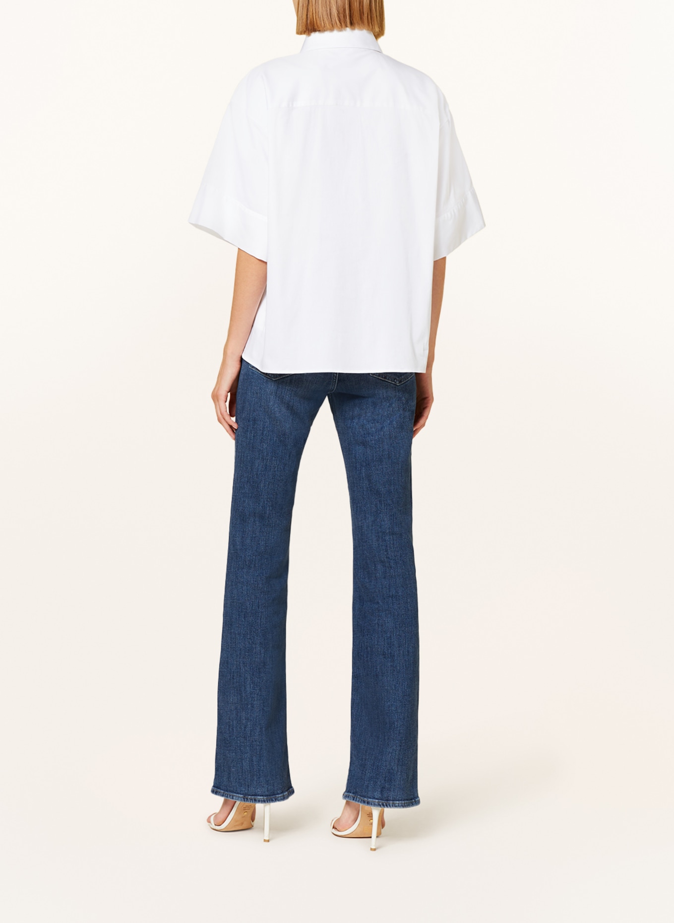 Soluzione Shirt blouse, Color: WHITE (Image 3)