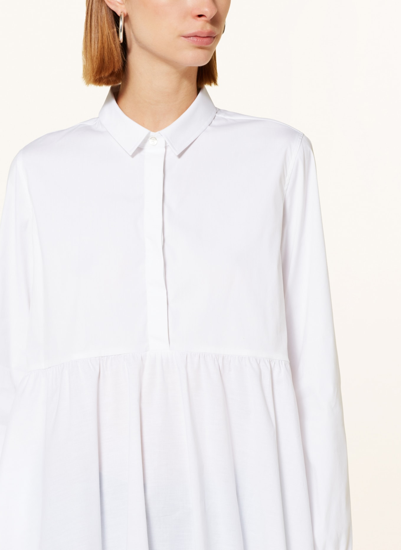 Soluzione Shirt blouse, Color: WHITE (Image 4)